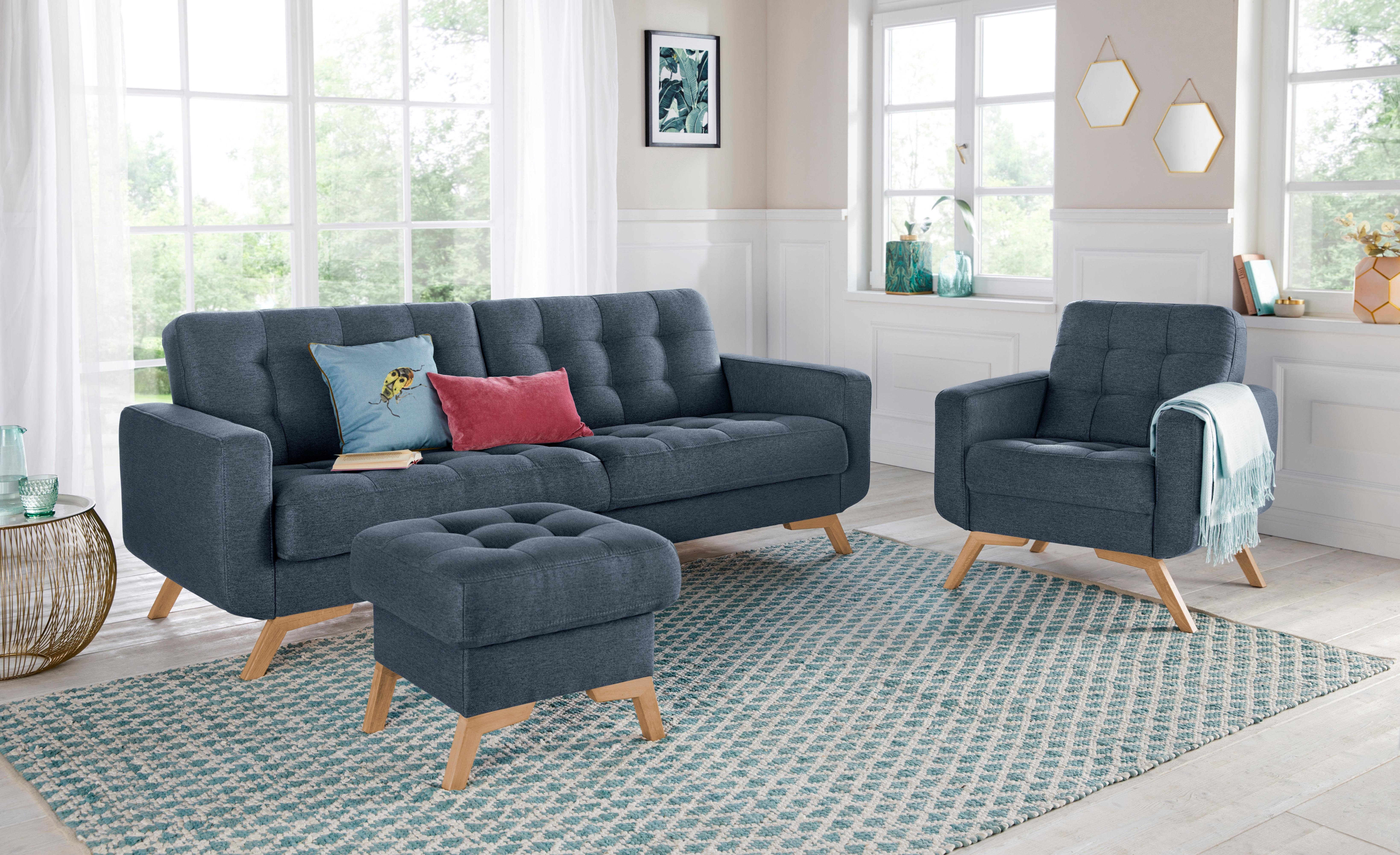 exxpo - sofa fashion Hocker Fiord compact en comfortabel, geweldige afwerkingsdetails