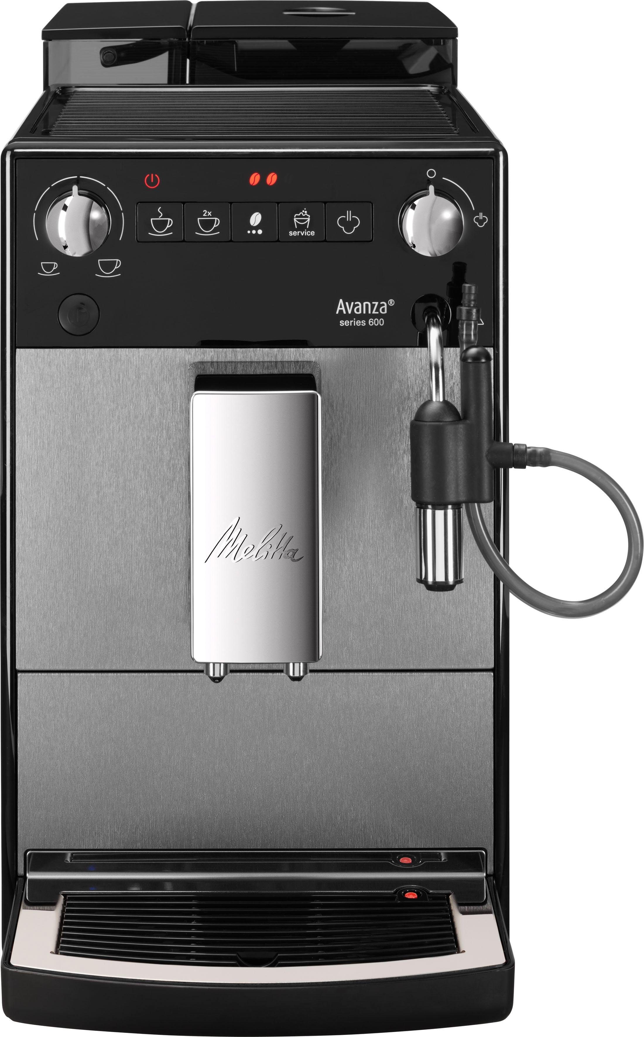 Melitta Volautomatisch koffiezetapparaat Avanza® F270-100 Mystic Titan, Compact, maar XL waterreservoir & XL bonenreservoir, melkschuim-systeem