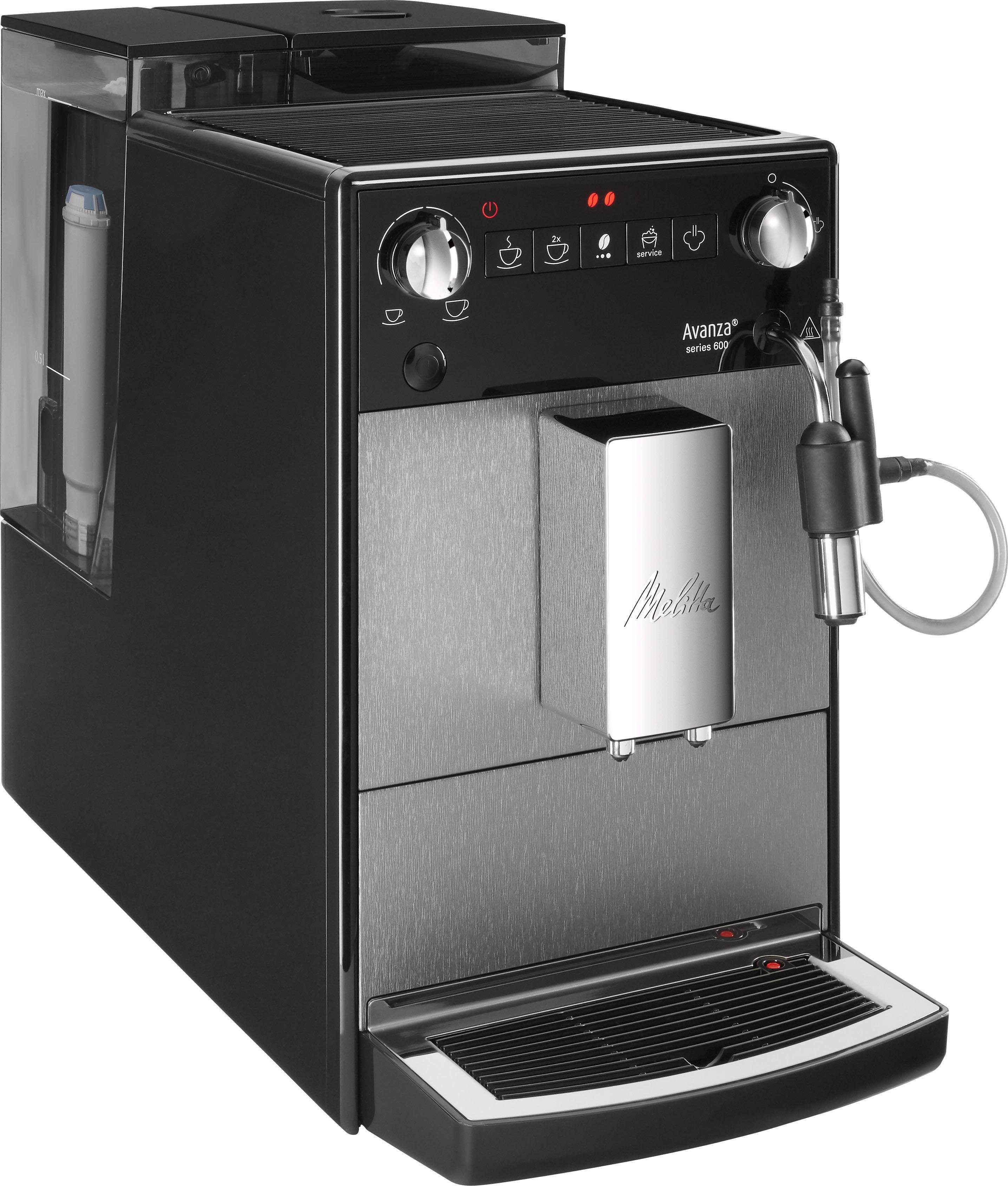 Melitta Volautomatisch koffiezetapparaat Avanza® F270-100 Mystic Titan, Compact, maar XL waterreservoir & XL bonenreservoir, melkschuim-systeem