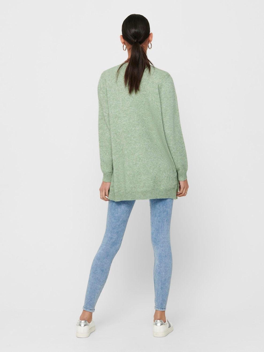 Only Vest ONLLESLY L/S OPEN CARDIGAN KNT NOOS