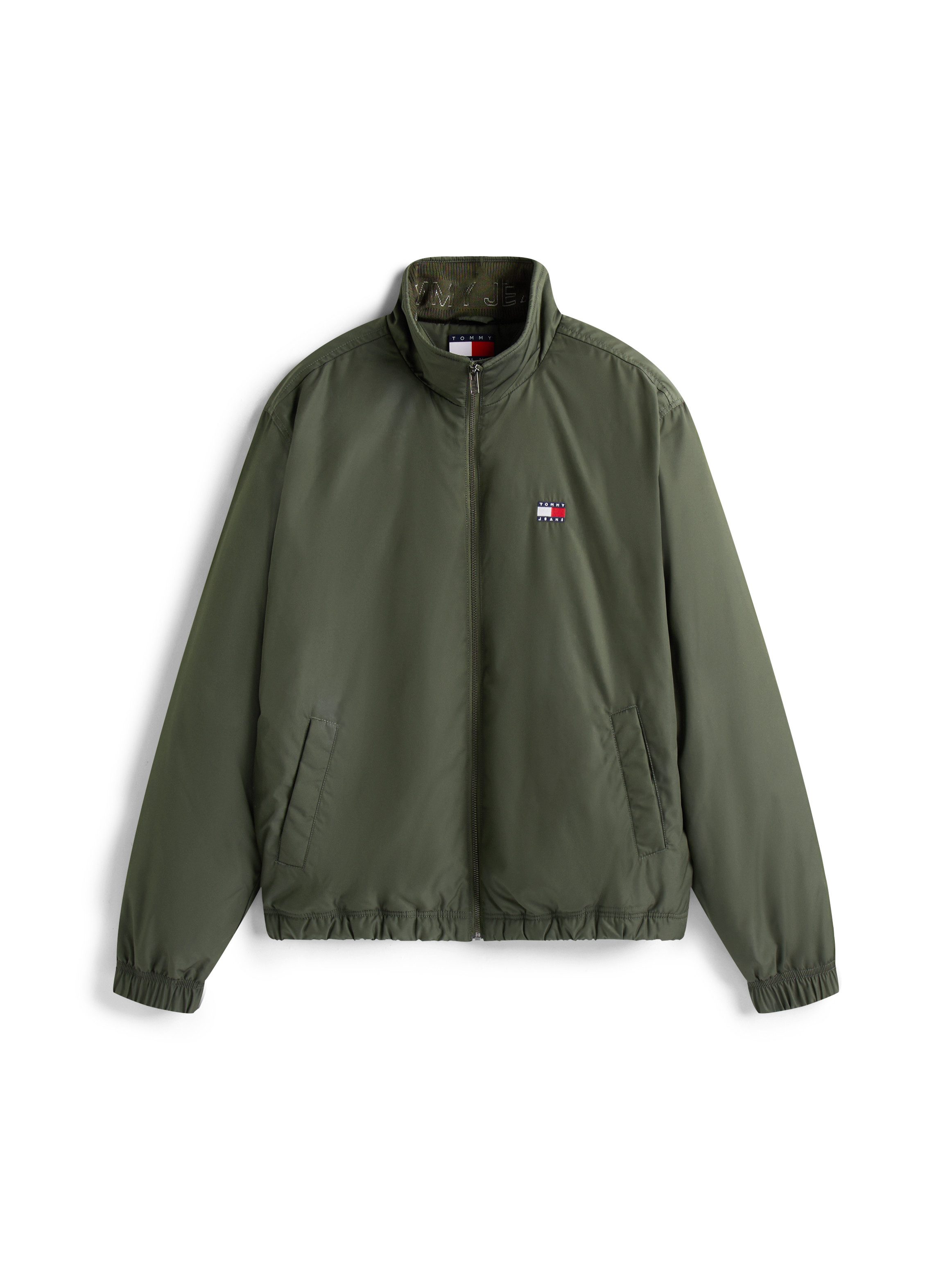 TOMMY JEANS Blouson TJM ESSENTIAL PADDED JACKET EXT glanzend, stretch manchetten, opstaande kraag