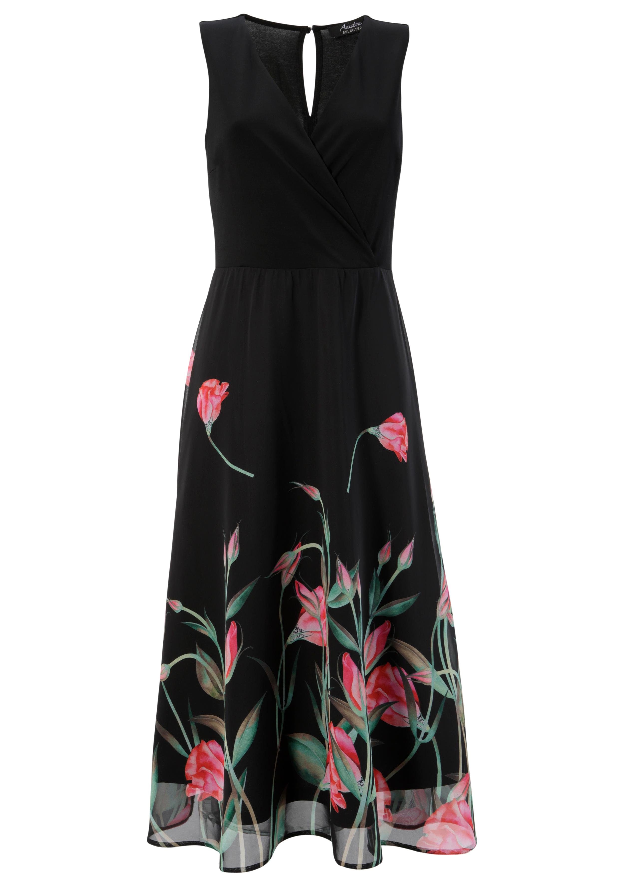 Aniston SELECTED Zomerjurk met bloemenprint