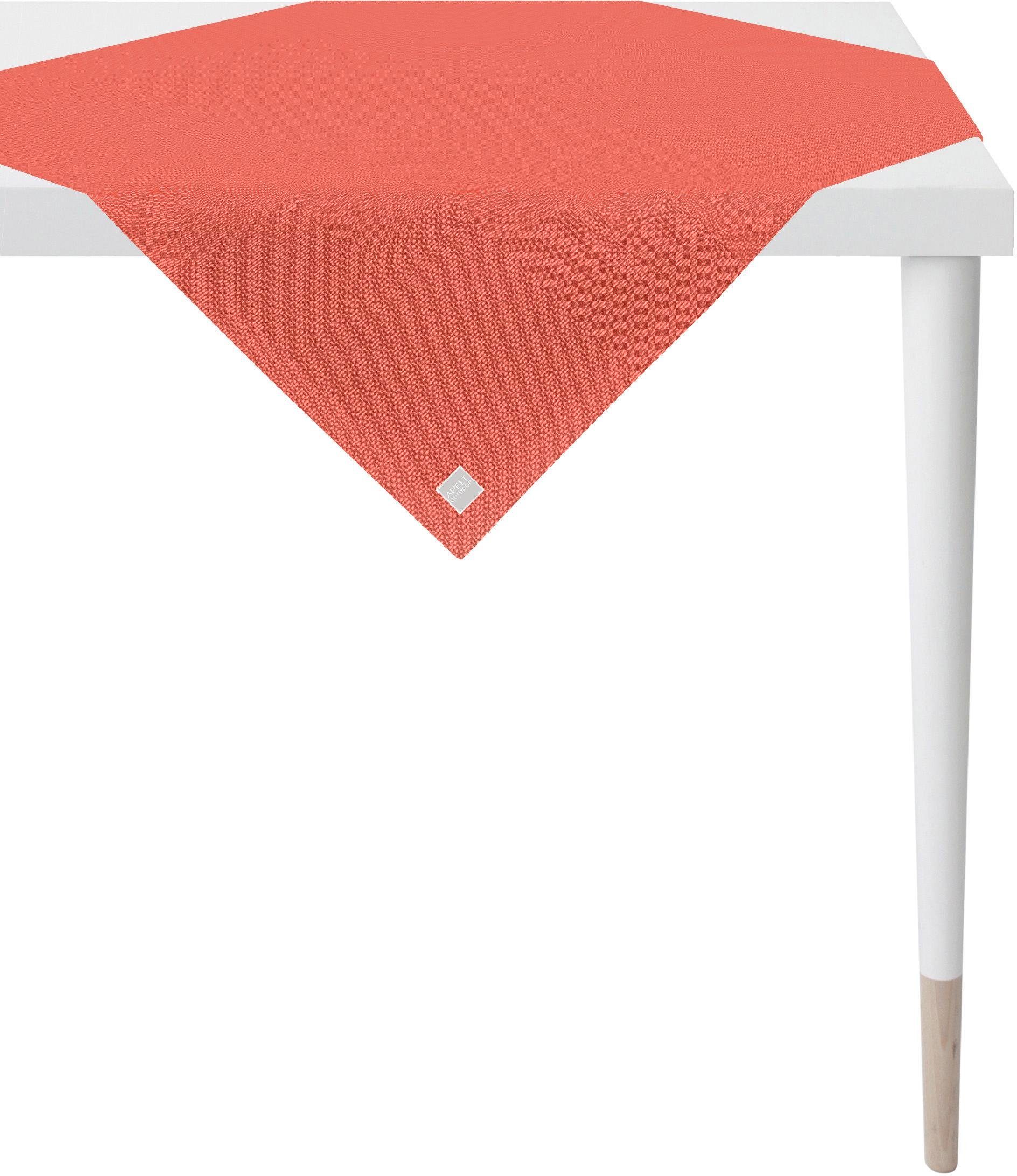 APELT Topkleedje 3959 outdoor, zomerdecoratie, zomer (1 stuk) tafelkleden maat 88x88 cm oranje
