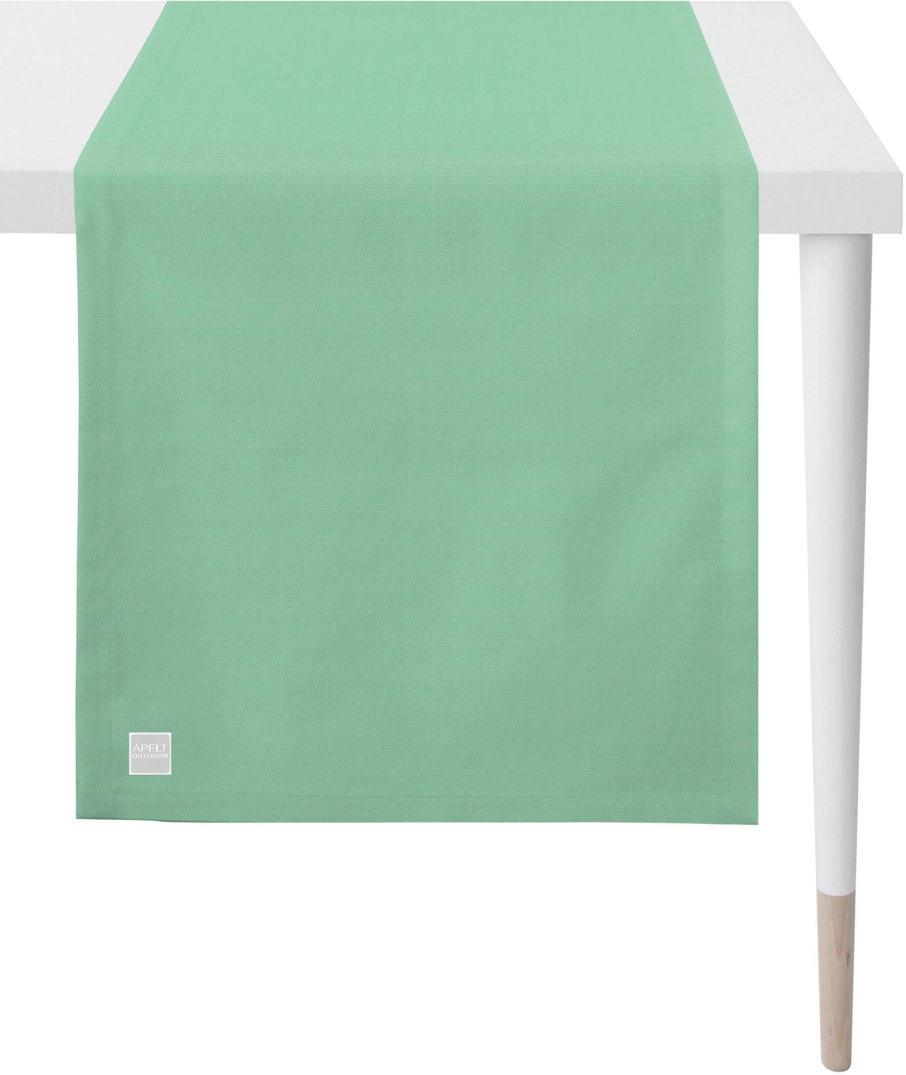 APELT Tafelloper 3959 outdoor, zomerdecoratie, zomer (1 stuk) tafelkleden maat 46x140 cm groen