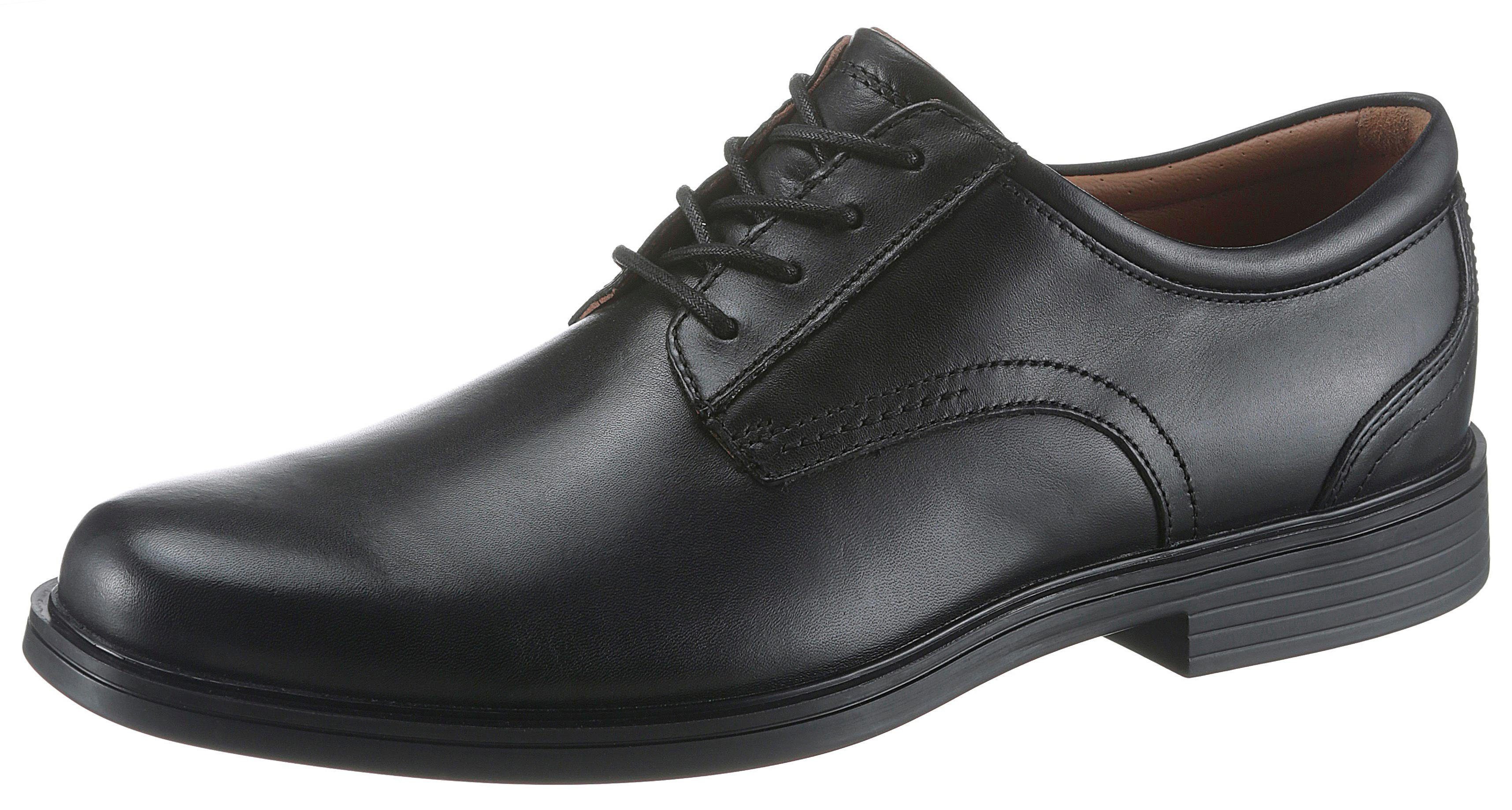 Clarks Veterschoenen Aldric Lace met zachte leren binnenzool, vrijetijdsschoen, lage schoen,...