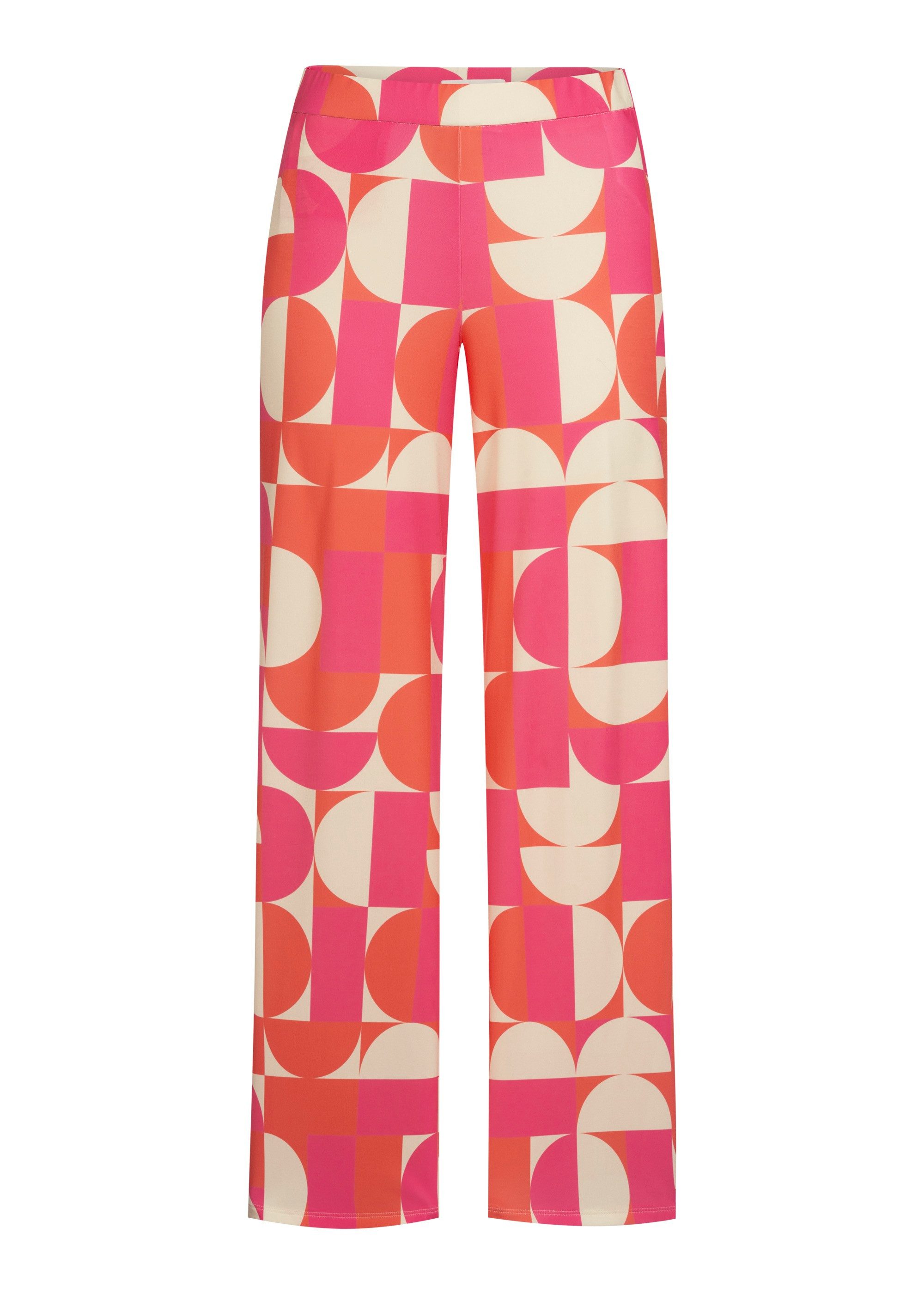 Stehmann 7/8 broek met grafisch patroon