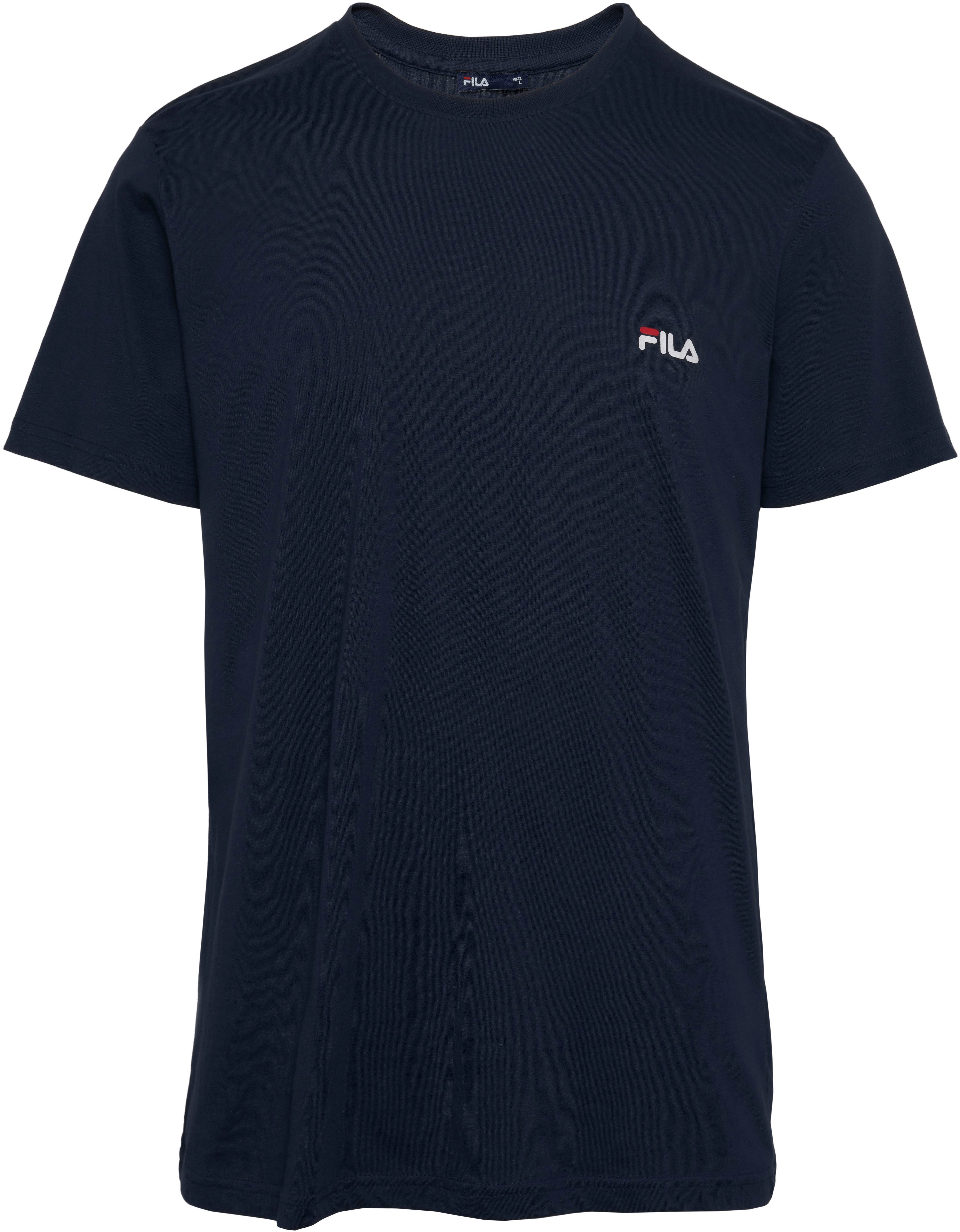 Fila Shortama Broek met elastische logoband en kortarmshirt (2-delig, 2-delig)