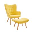 heine home fauteuil (2 stuks) geel