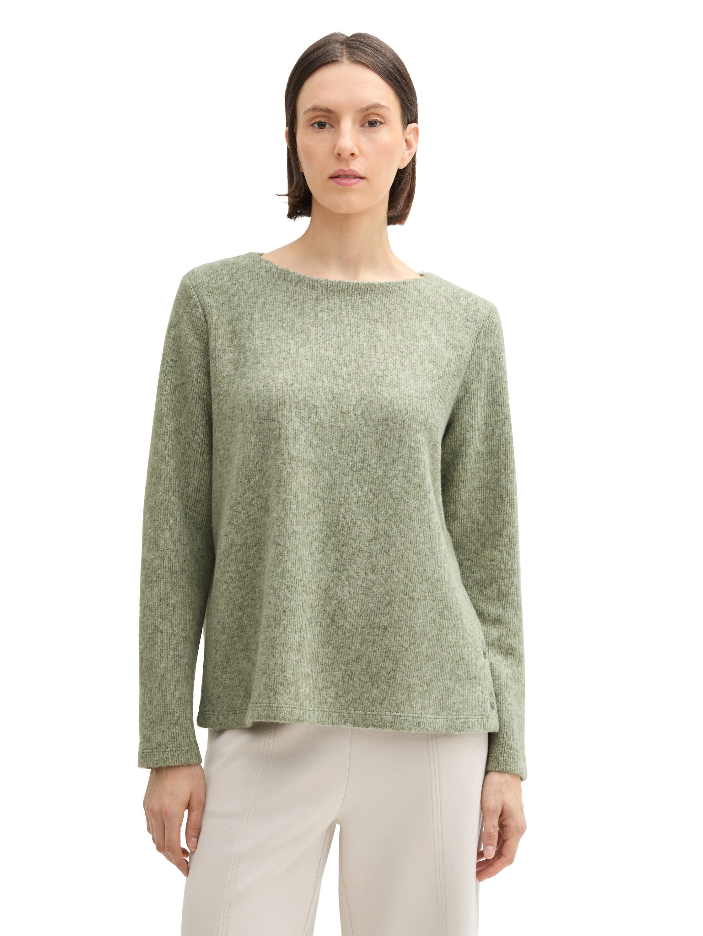 Tom Tailor Sweatshirt dames sweaters maat XXXL (46) groen