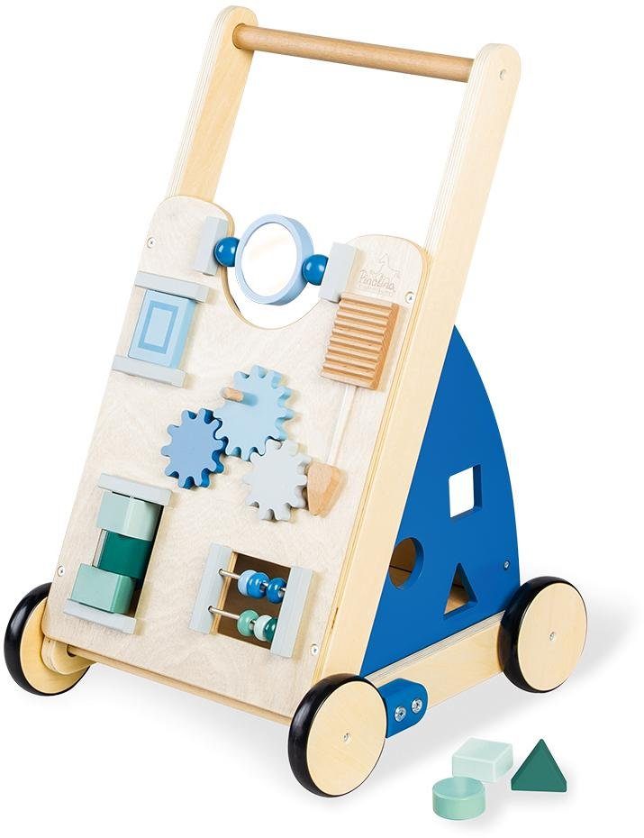 Pinolino® Loopkar Houten speelgoed, Titus, blauw