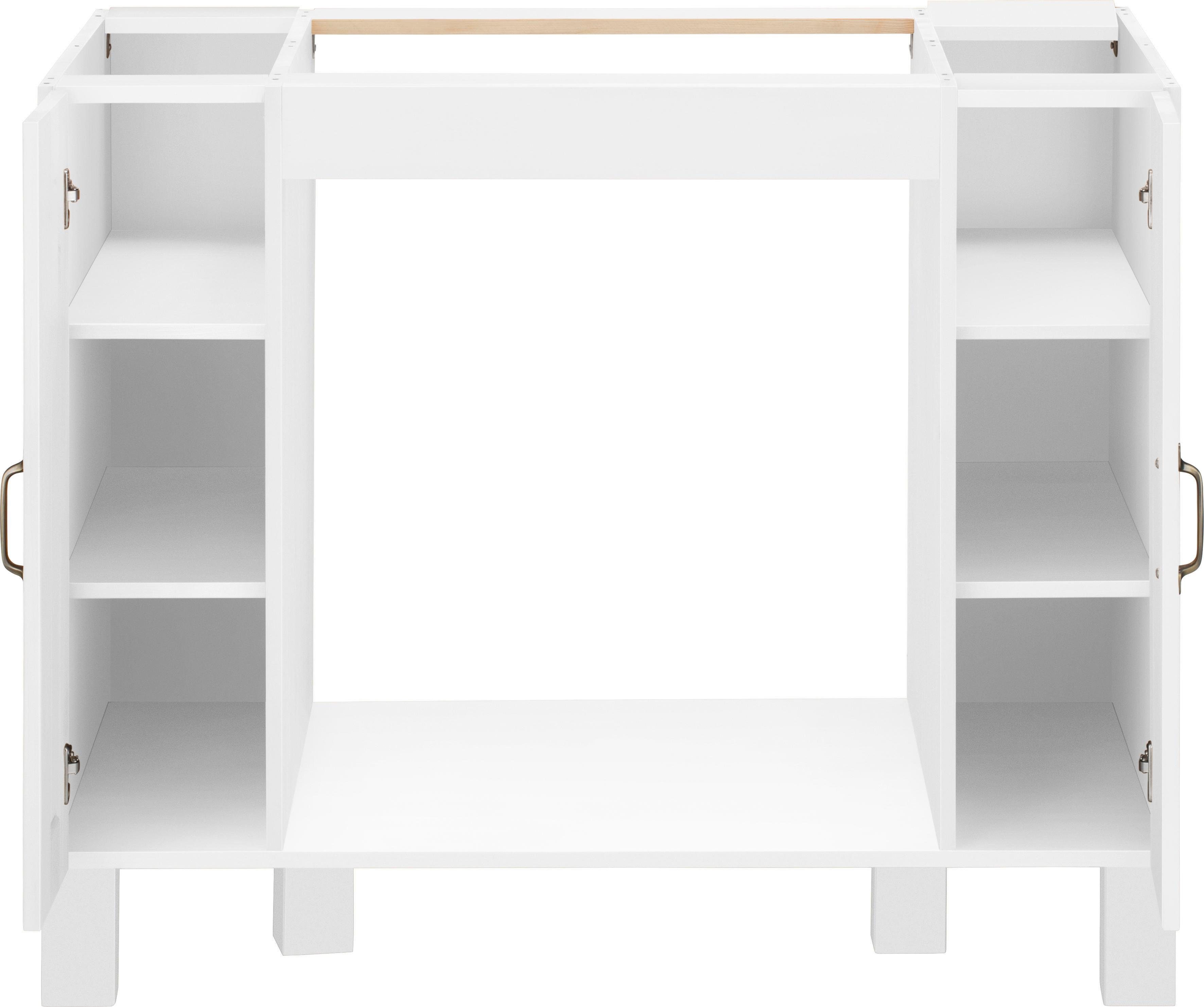 Home affaire Ombouwkast voor oven Alby Breedte 100 cm, 2 vakken