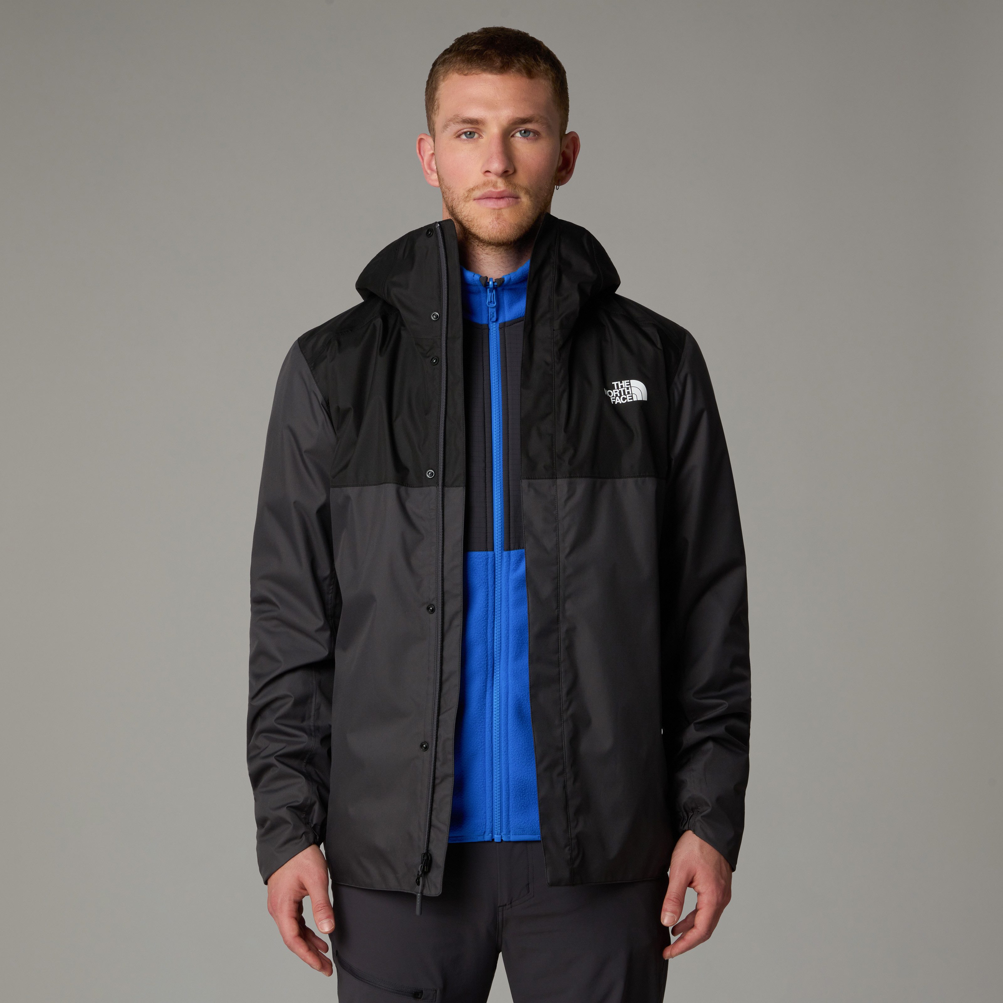 The North Face Functioneel jack M QUEST ZIP-IN JACKET - EU Zip-in-compatibel, weerbestendig, licht – tussenjas (1 stuk)