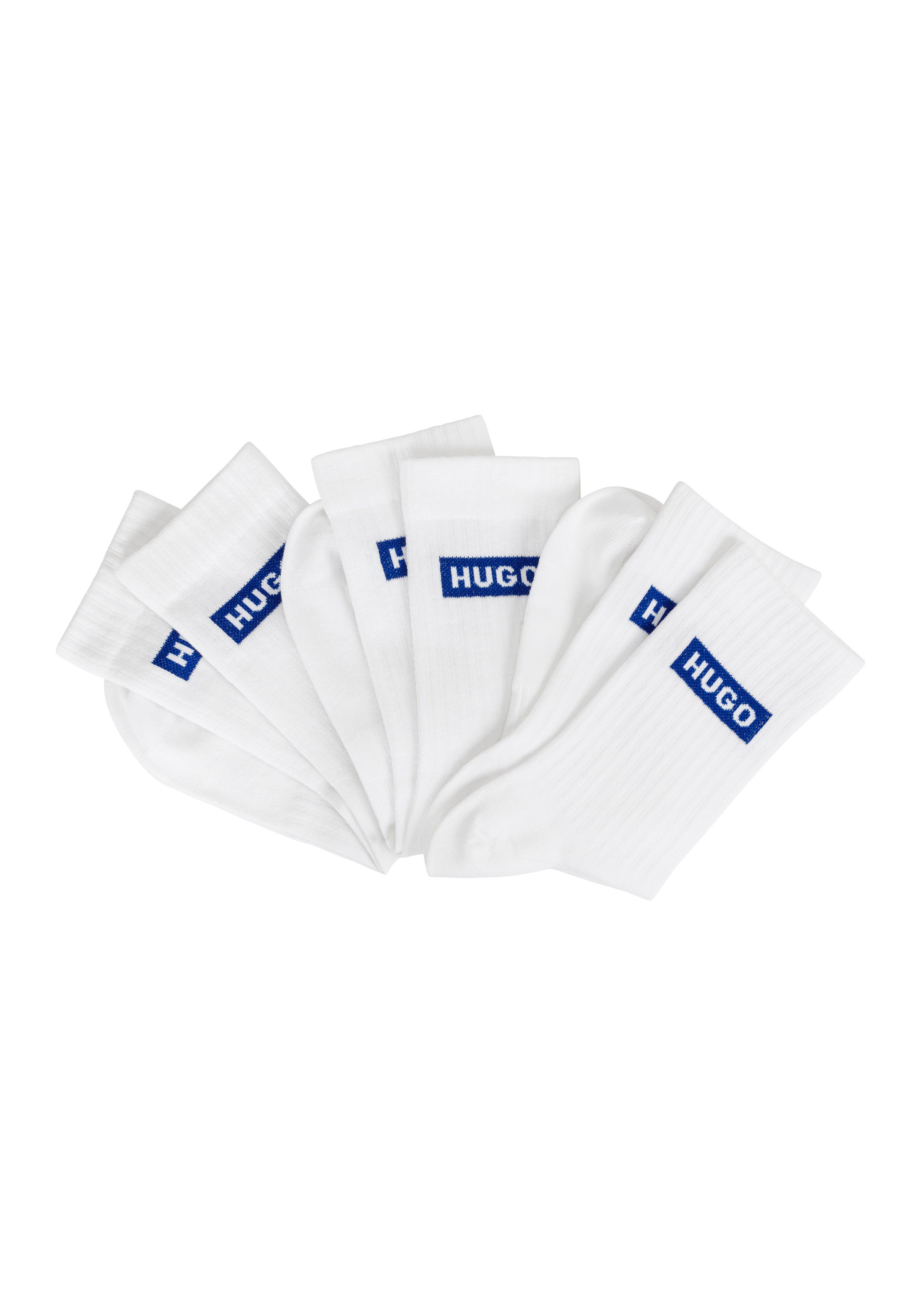 HUGO Blue Sokken 3P QS BLUE LOGO CC (3 paar)