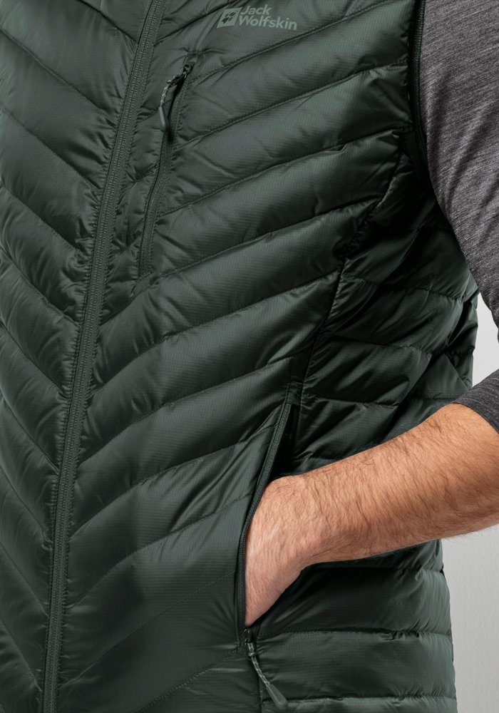Jack Wolfskin Donzen bodywarmer PASSAMANI DOWN VEST M