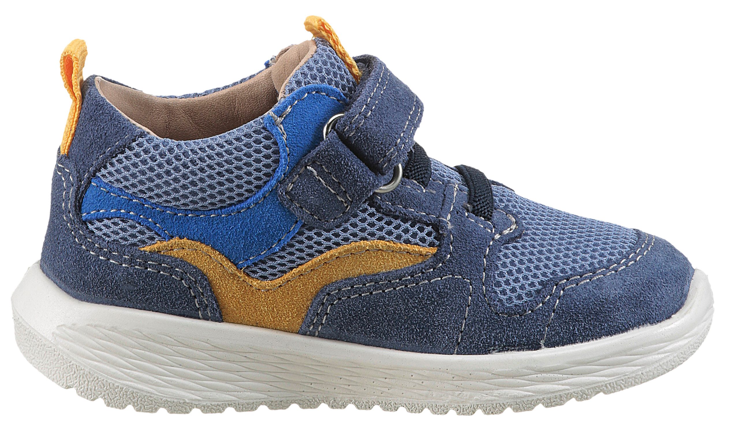 Richter Sneakers Timmy WMS: gemiddeld Klittenbandschoen met praktische elastische band, maat sjabloon om te downloaden