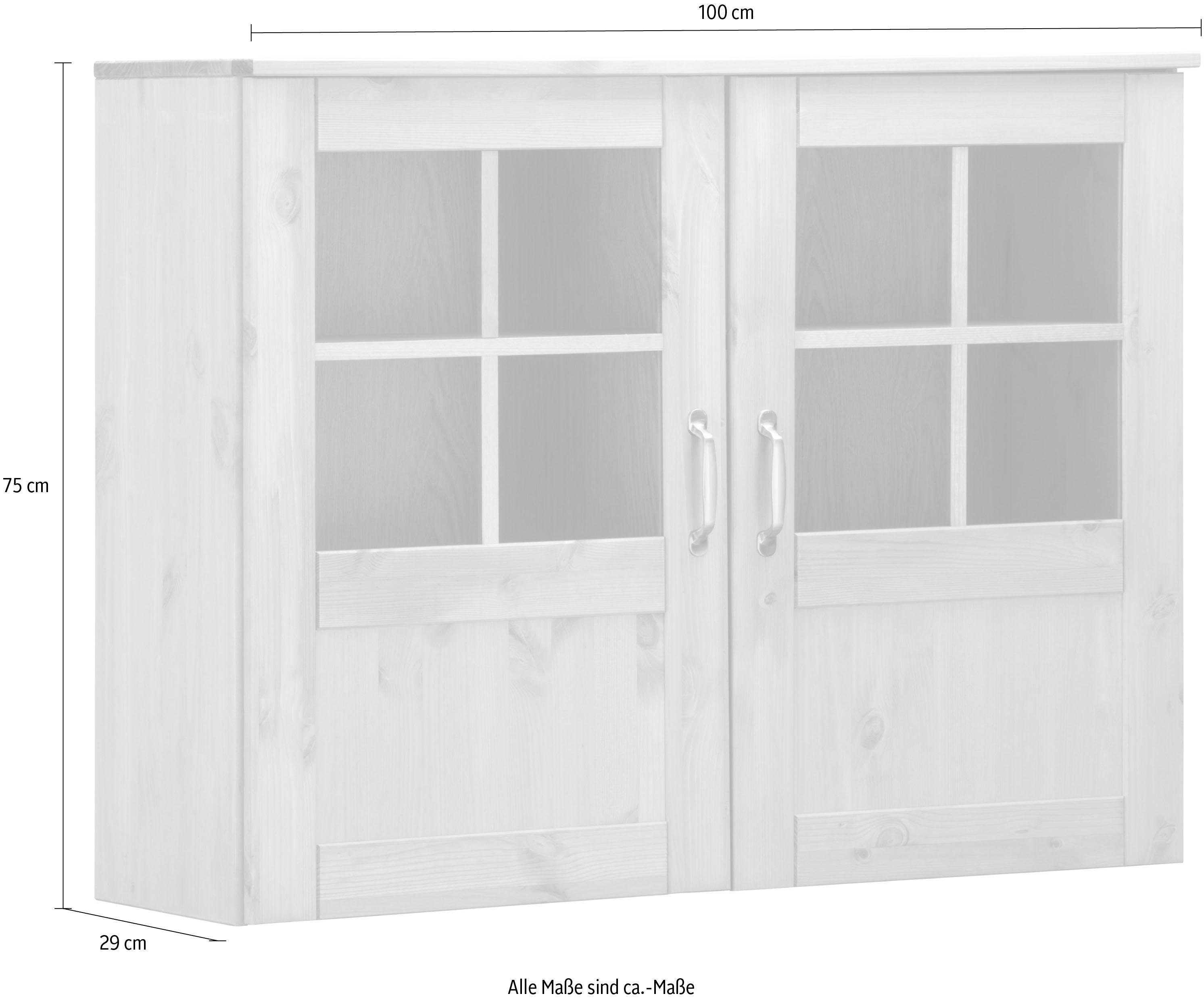 Home affaire Hangend kastje Alby Breedte 100 cm , 2 deuren