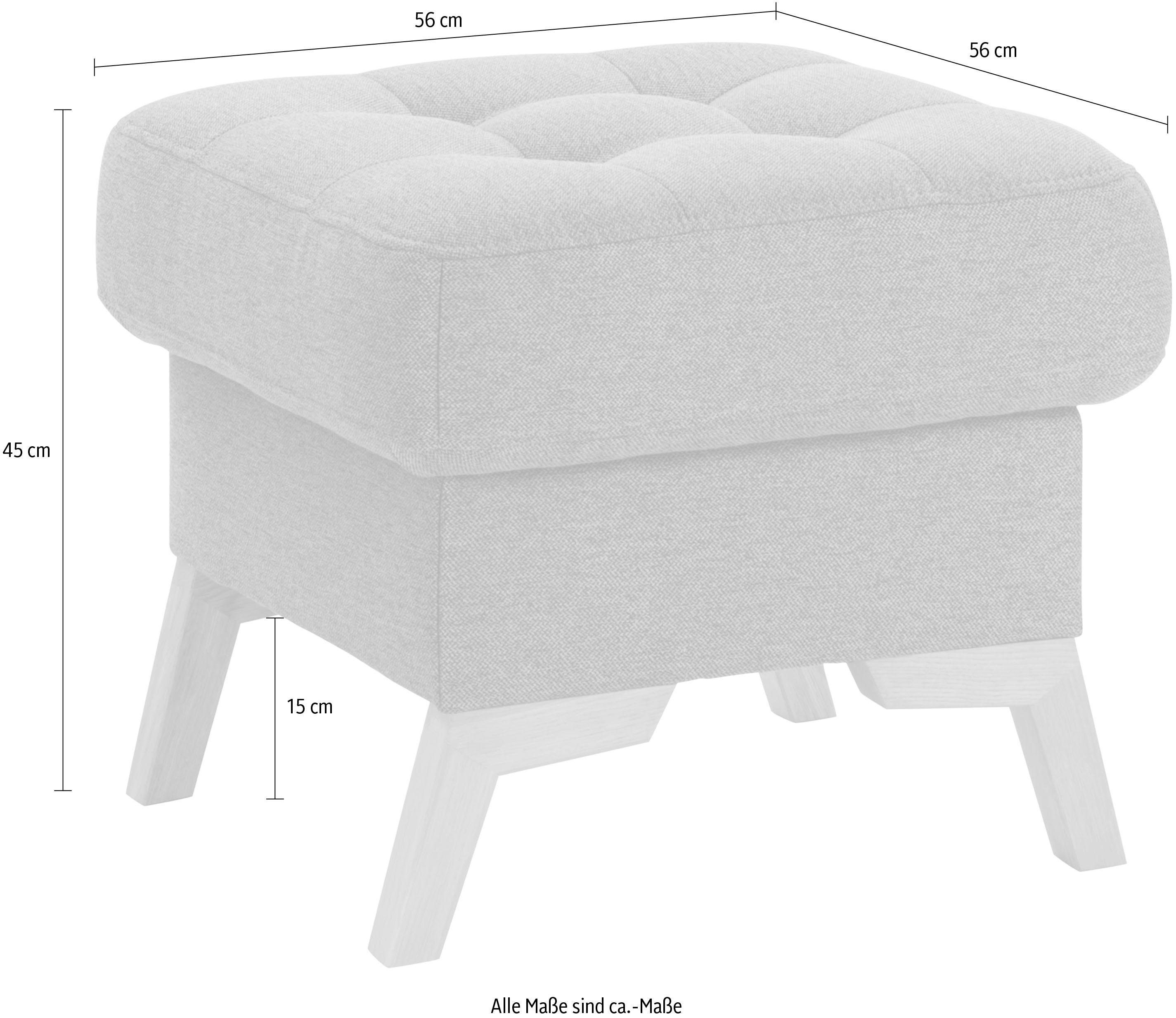 exxpo - sofa fashion Hocker Fiord compact en comfortabel, geweldige afwerkingsdetails