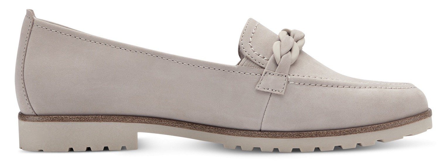 Tamaris Loafers Chunky slipper, plateau slipper met zijstretch-inzetten