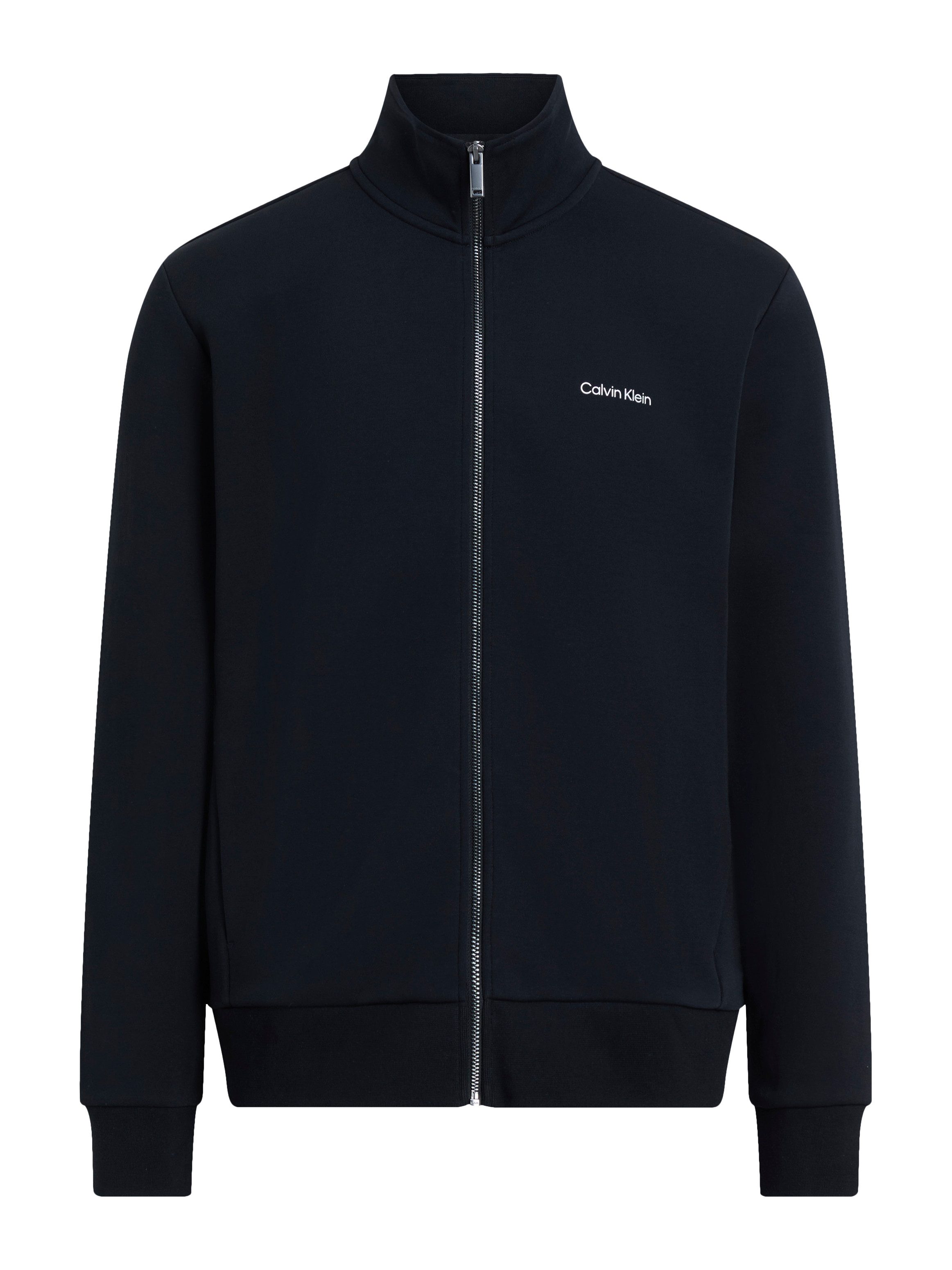 Calvin Klein Sweatshirt MICRO LOGO MOCK NECK ZIP THROUGH