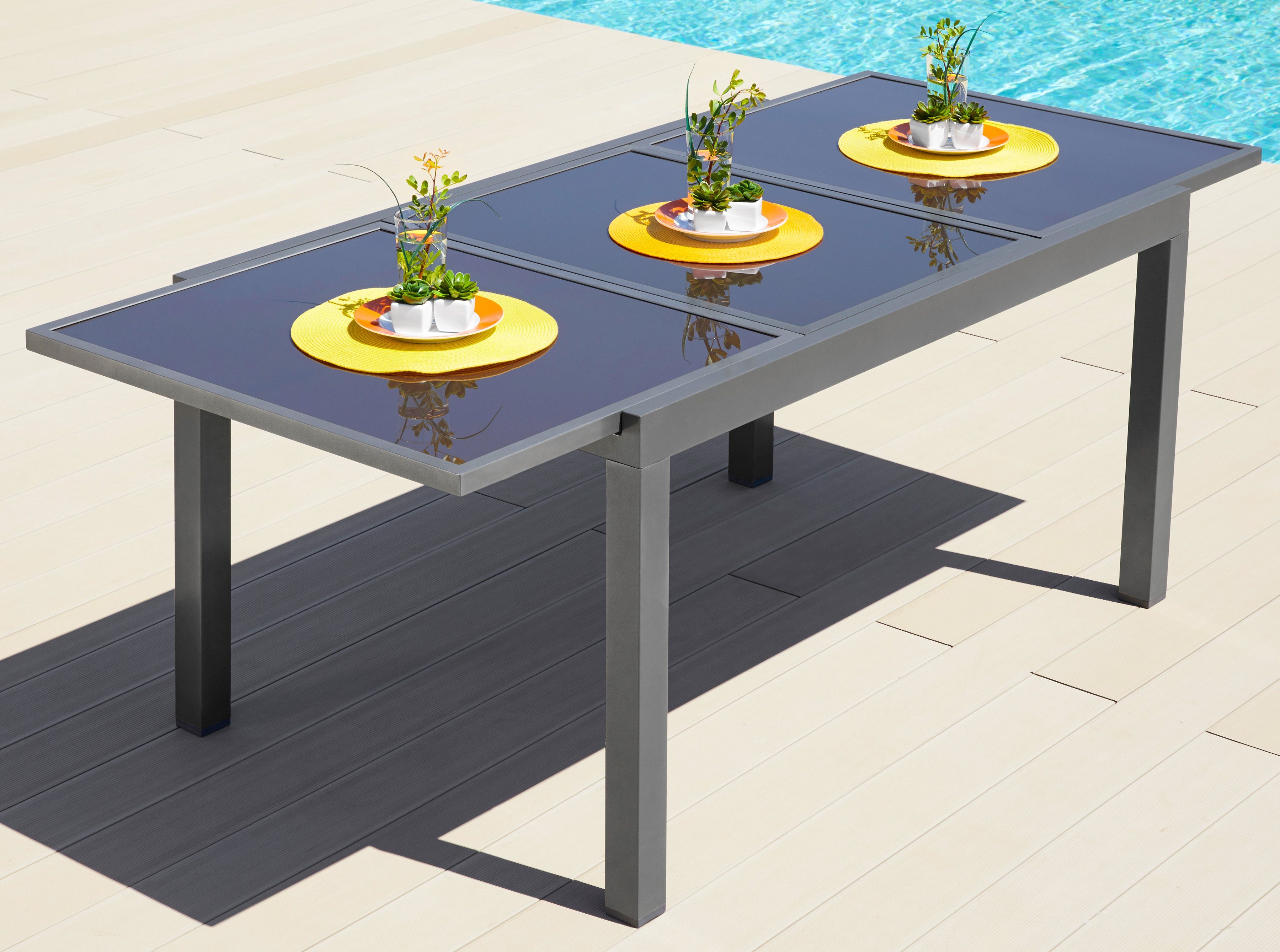 MERXX Tuintafel Amalfi al naargelang de variant tot 180-240 cm uittrekbaar