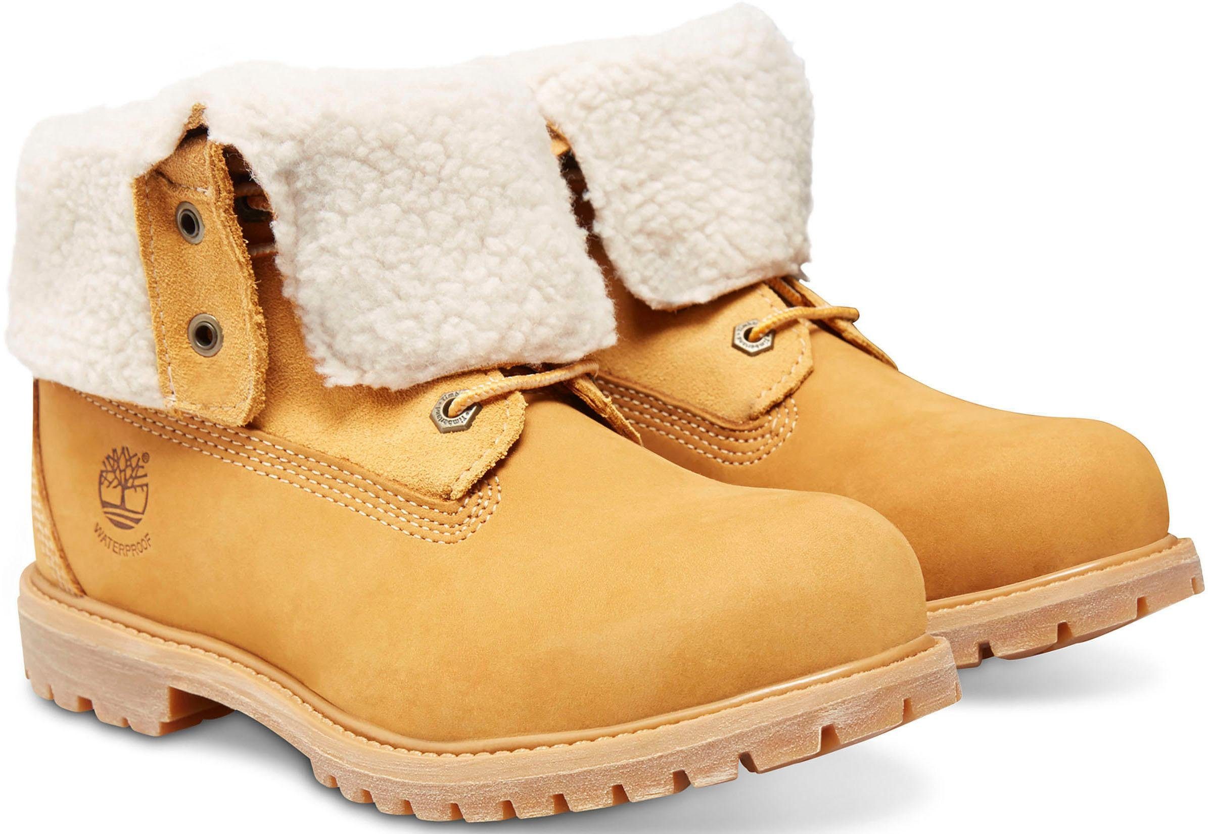 Timberland Winterlaarzen TIMBERLAND AUTHENTICMID WARM LINED WATERPROOF BOOT Snowboots, winterlaarzen, winterschoenen, waterdicht en gevoerd