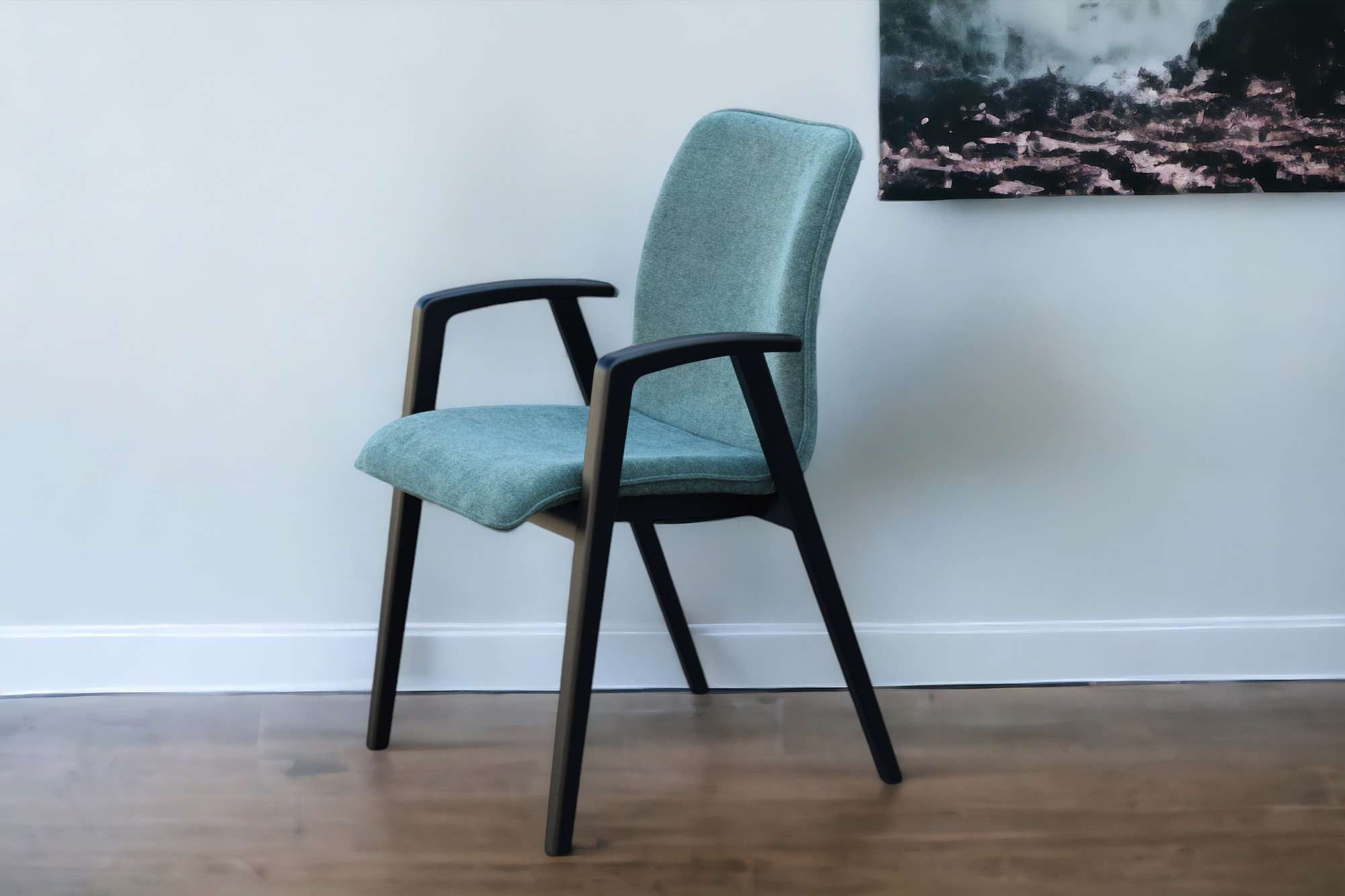 Home affaire Stoel met armleuningen Loreen eetkamerstoel, gestoffeerde stoel, woonstoel, eetstoel met armleuningen (set, 2 stuks)