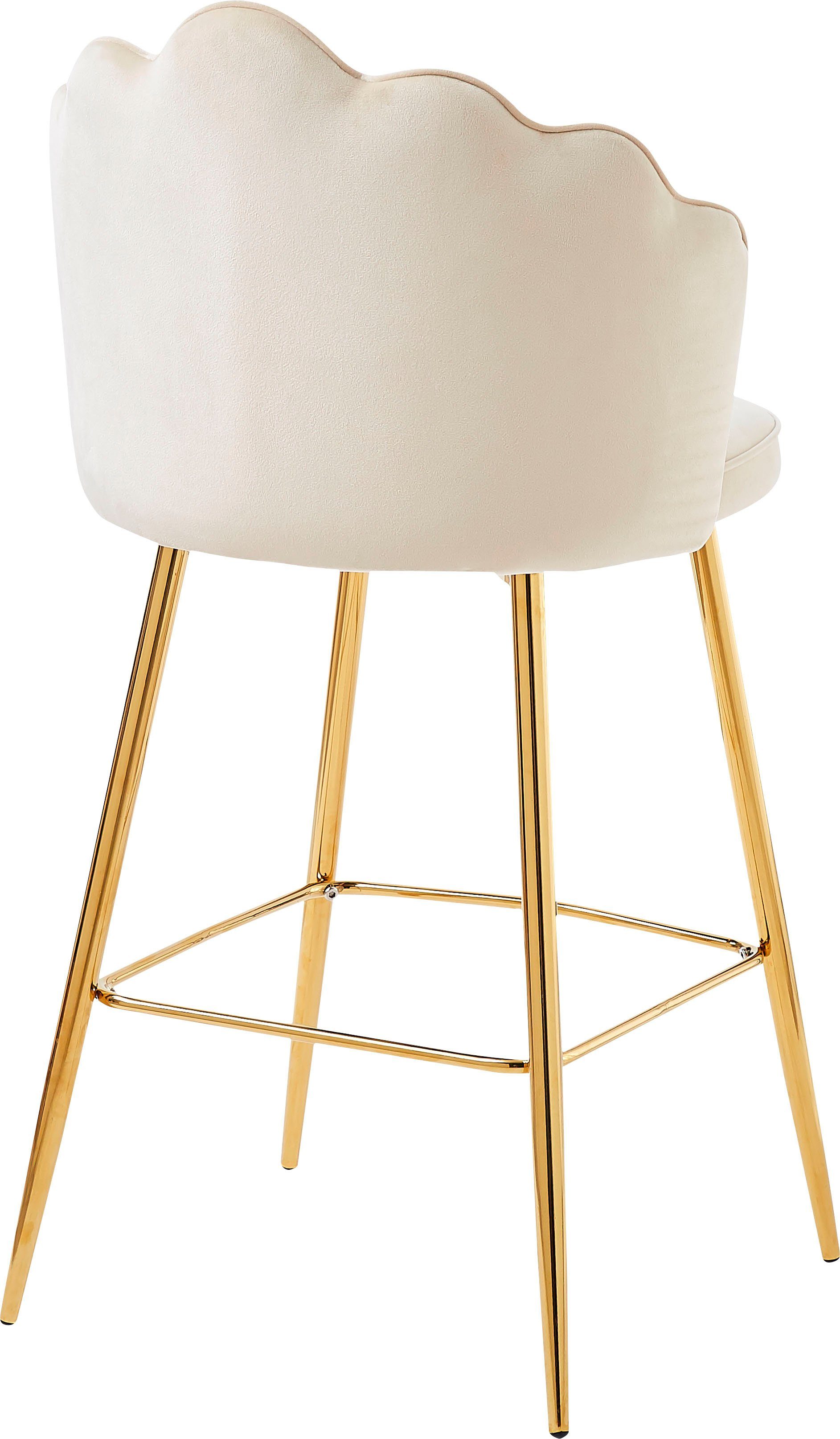 SalesFever Barkruk Clam opvallend schelpdesign