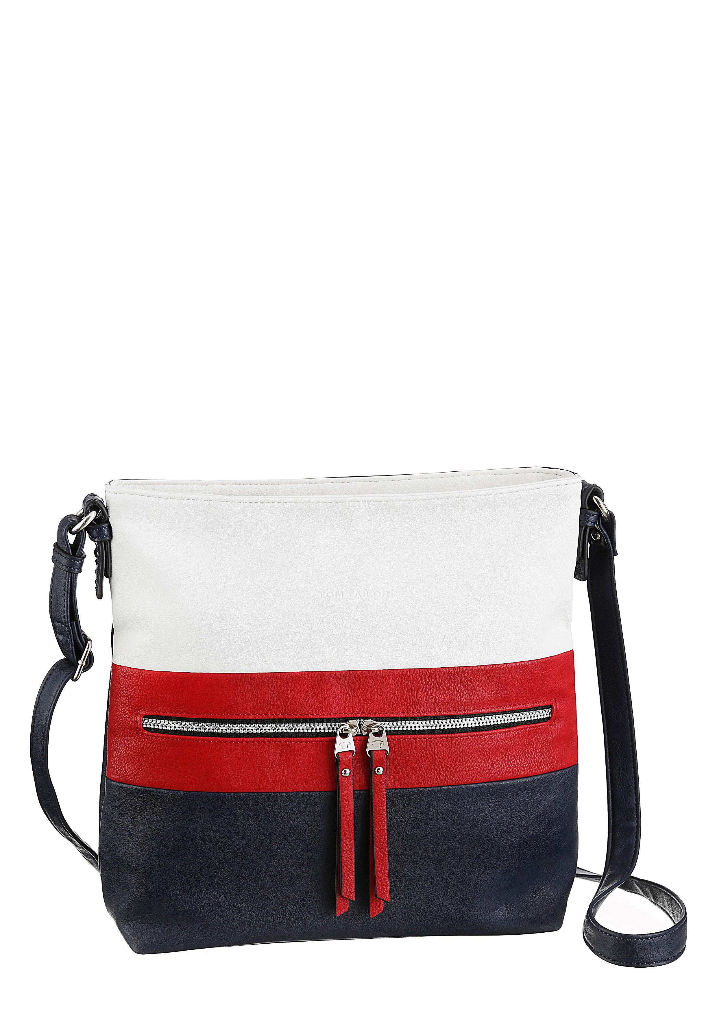 Tom Tailor Schoudertas ELLEN Cross bag L in chic kleurverloop