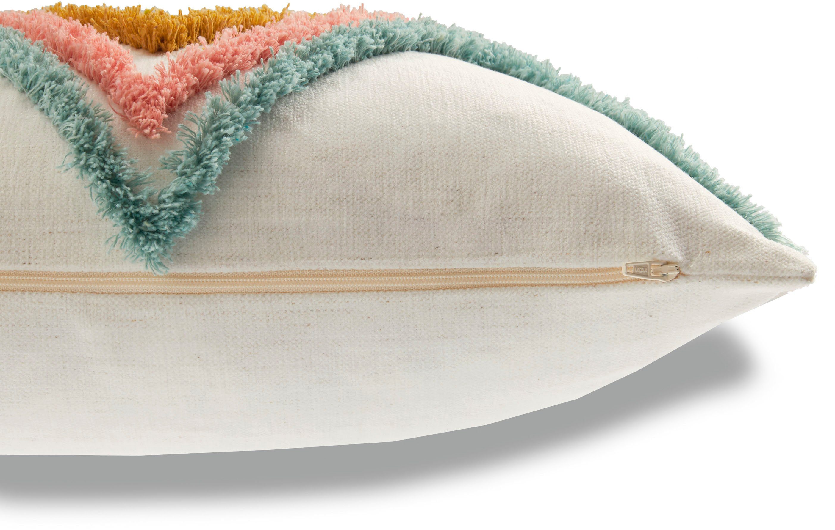 TOM TAILOR HOME Kussenhoezen Colour Rhomb in moderne boho-stijl