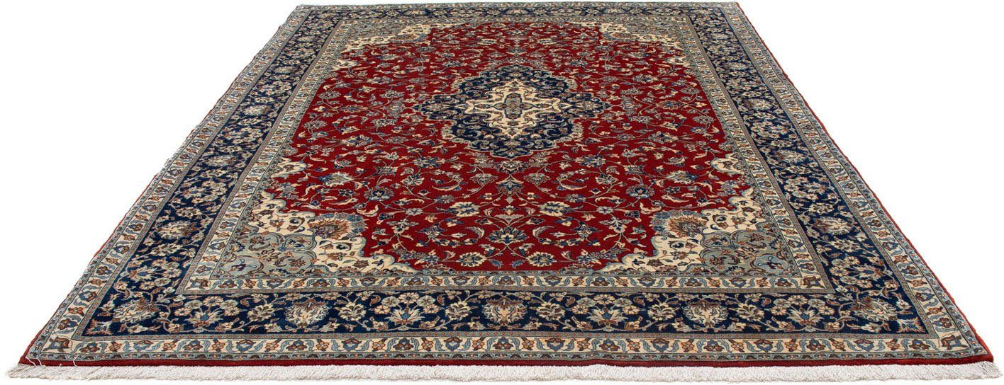 morgenland Wollen kleed Sarough medaillon rosso 300 x 225 cm Uniek exemplaar met certificaat