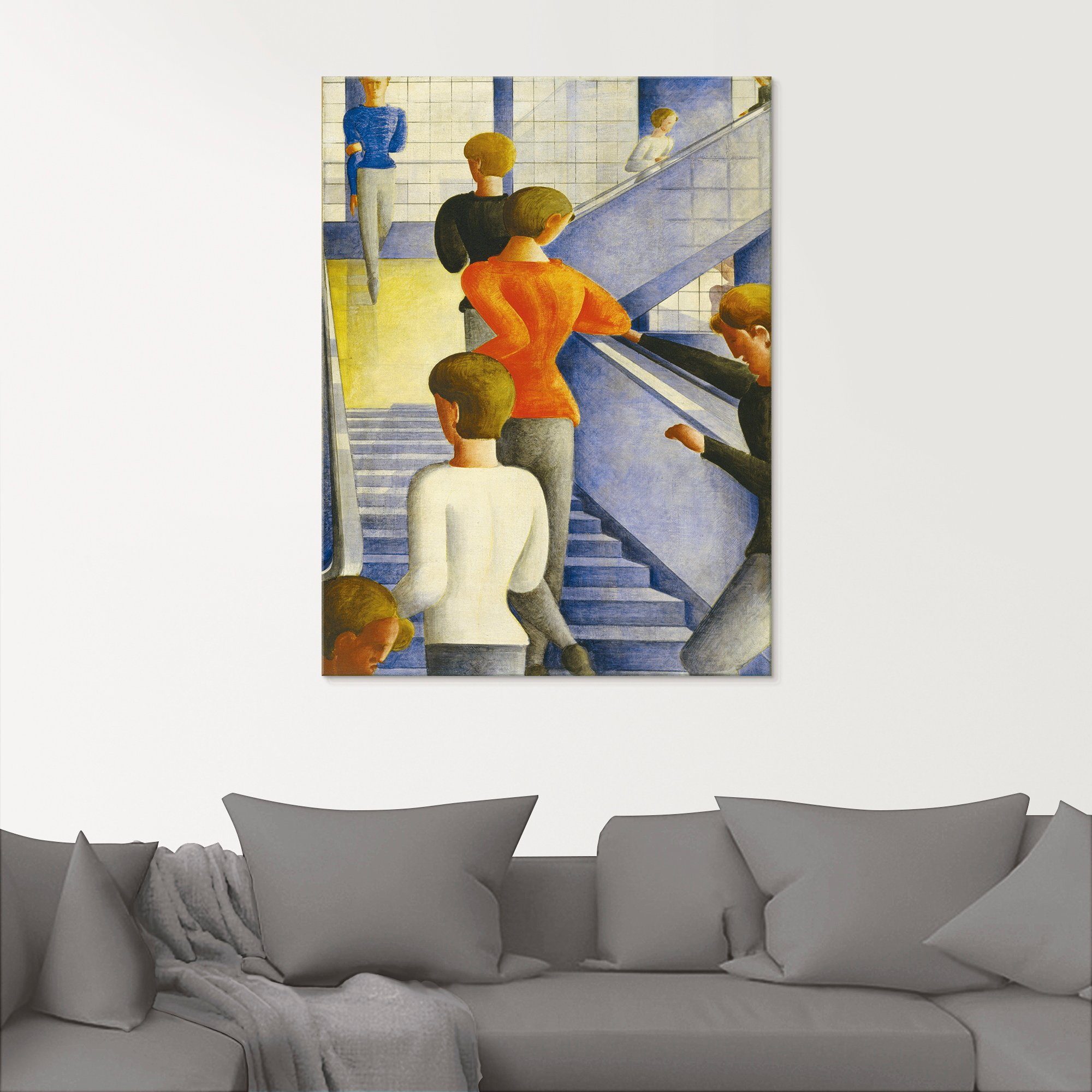 Artland Print op glas Bauhaustrap. 1932 in verschillende maten