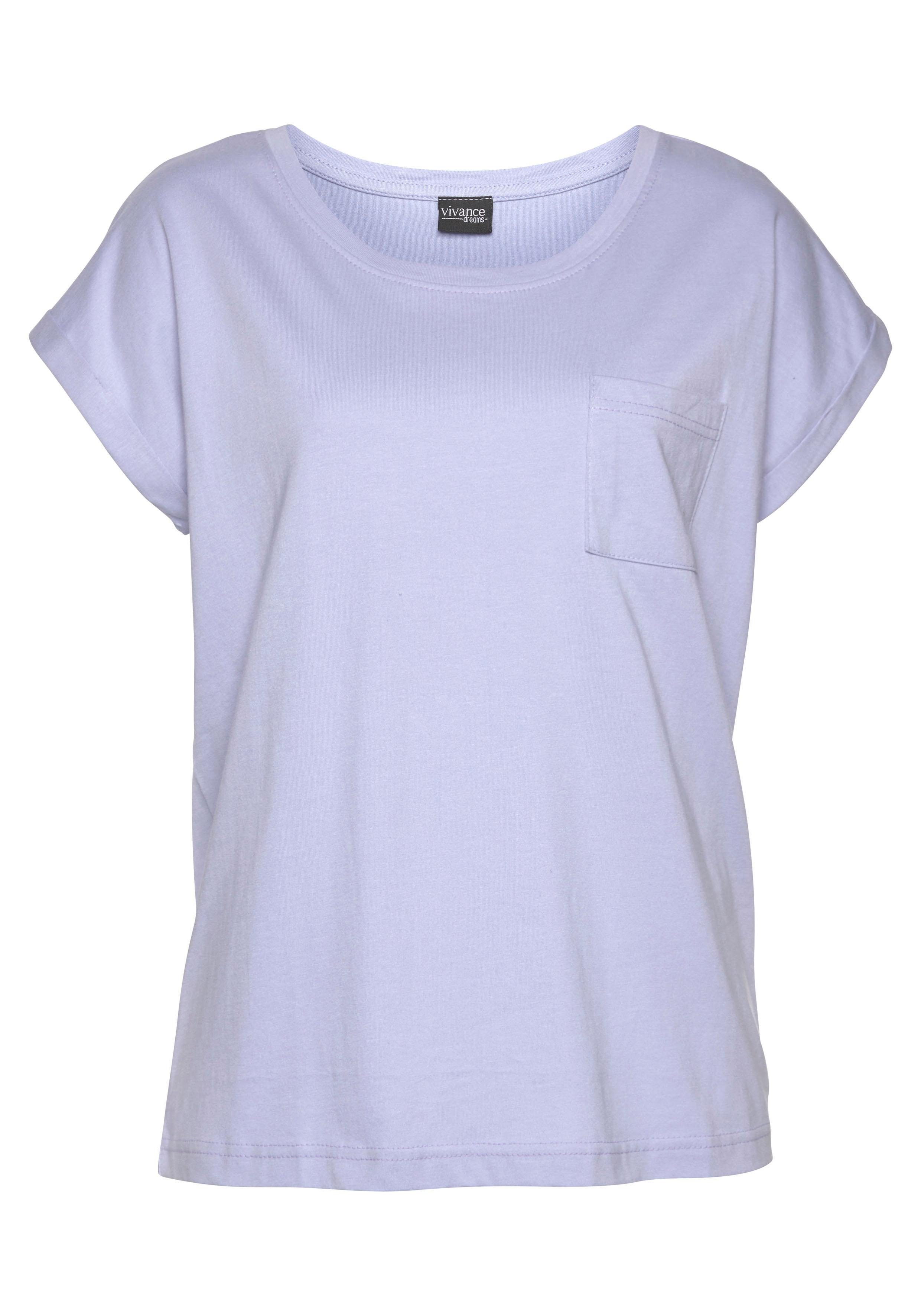 Vivance Dreams Capripyjama met gedessineerde pyjamabroek (2-delig, 1 stuk)