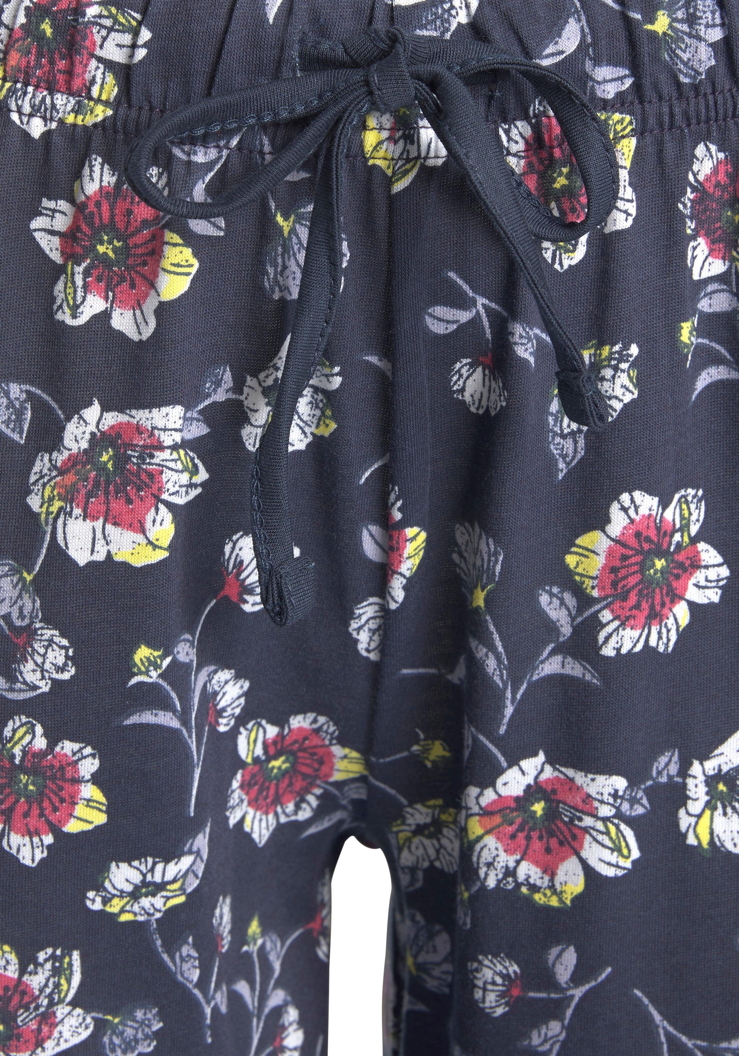 Vivance Dreams Capripyjama met gedessineerde pyjamabroek (2-delig, 1 stuk)