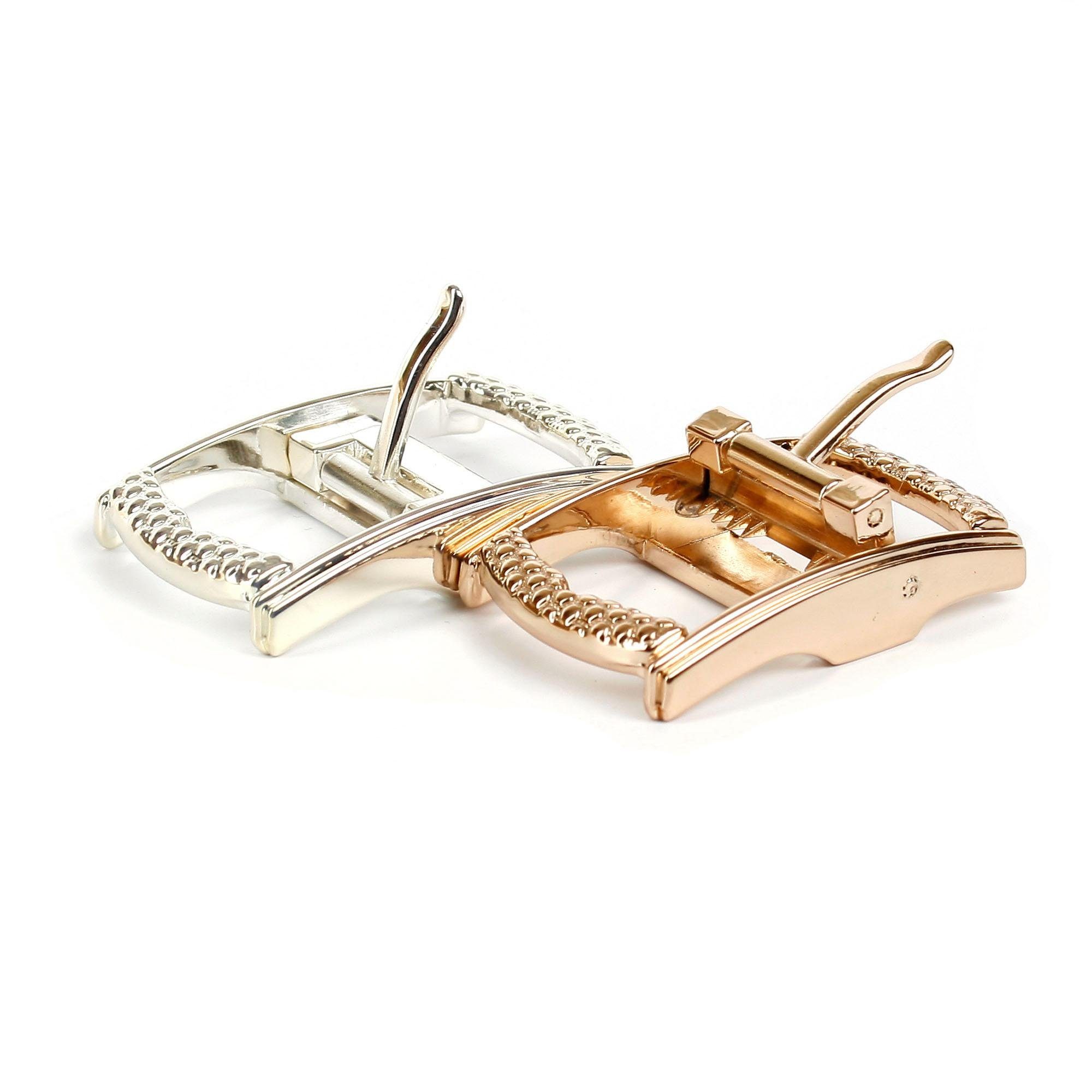 Anthoni Crown Leren riem Smalle lakleren riem met goudkleurige gesp