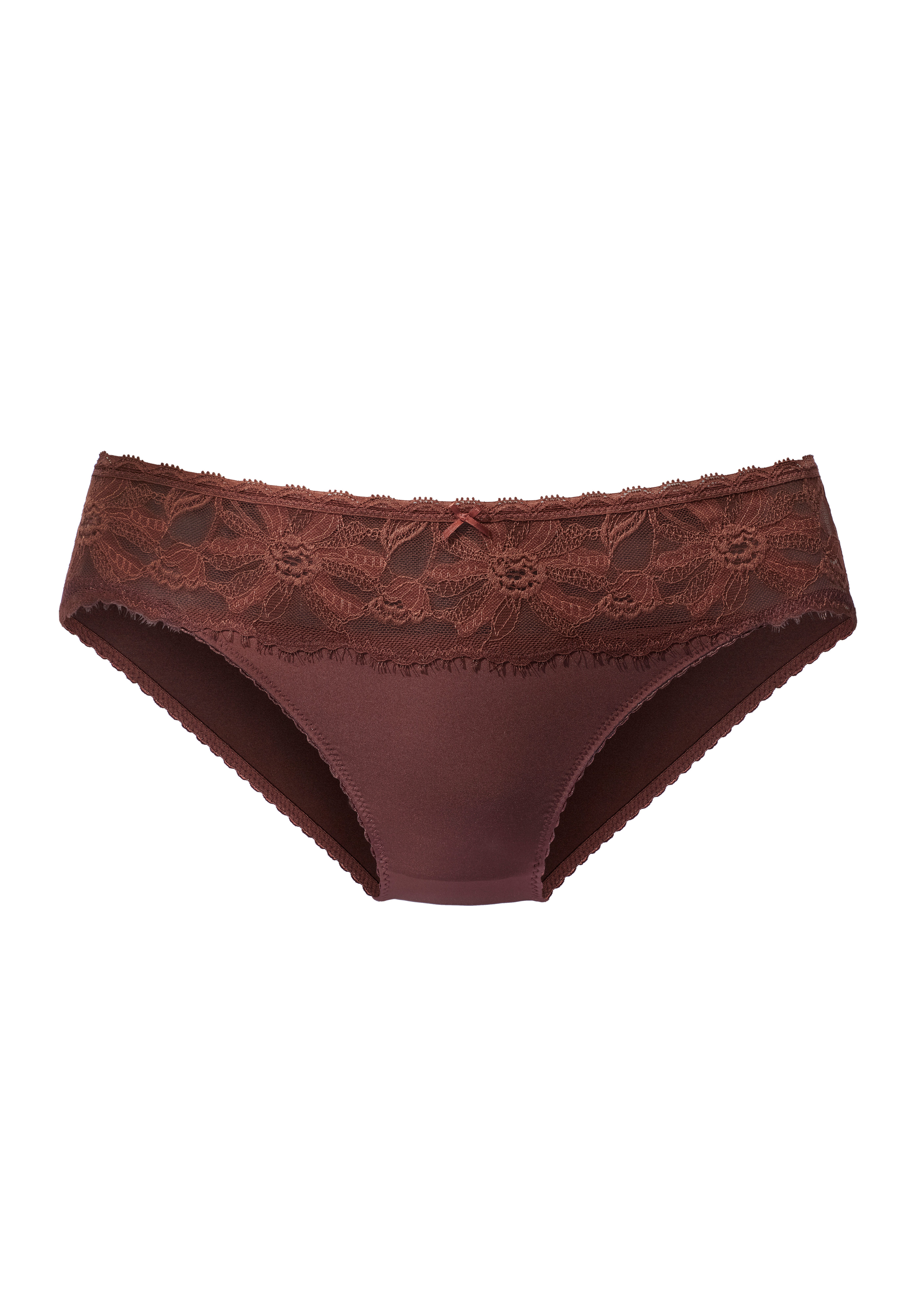 Lascana Slip met chique kanten inzetten