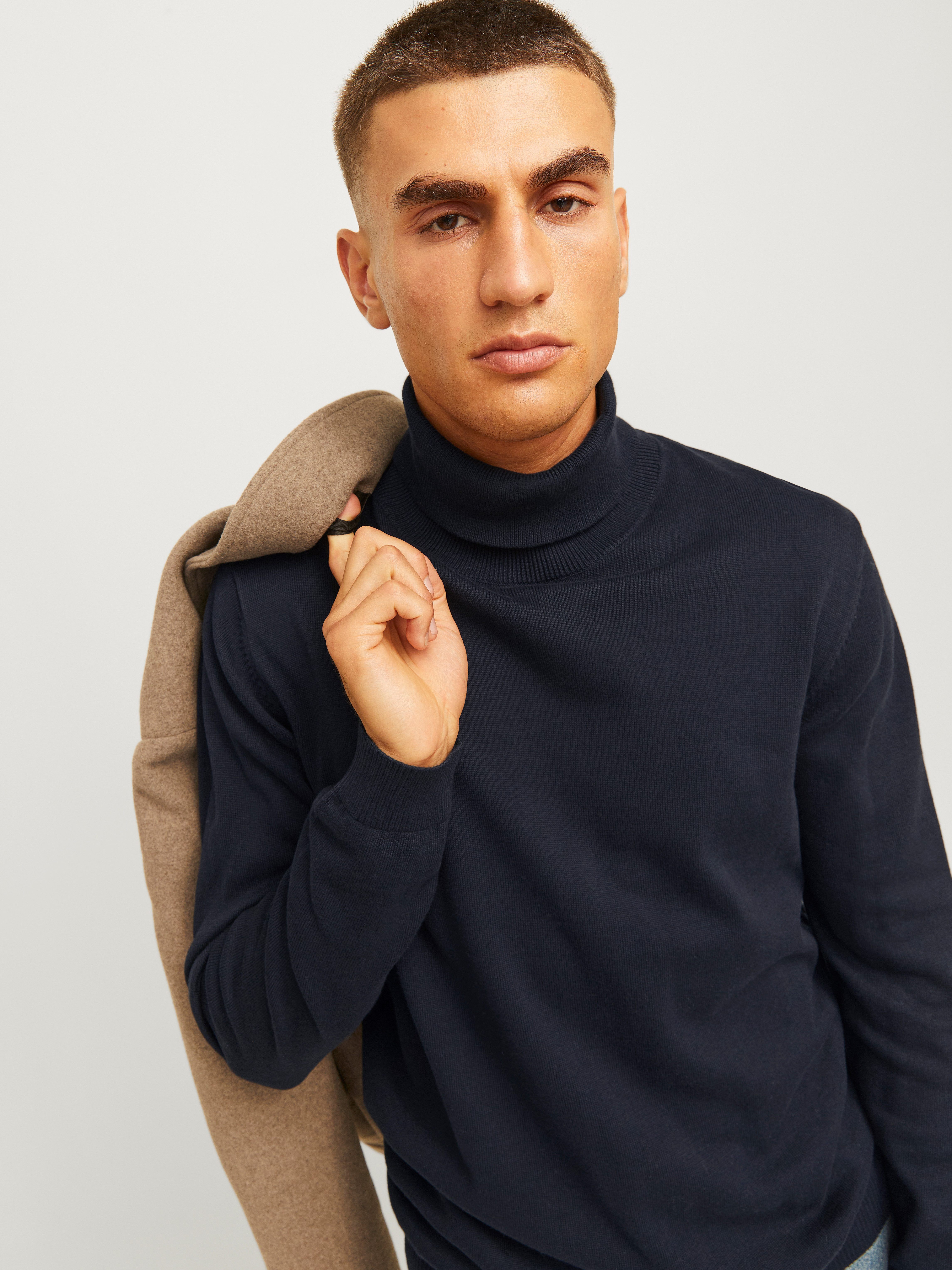 Jack & Jones Coltrui JJEBASIC KNIT ROLL NECK NOOS