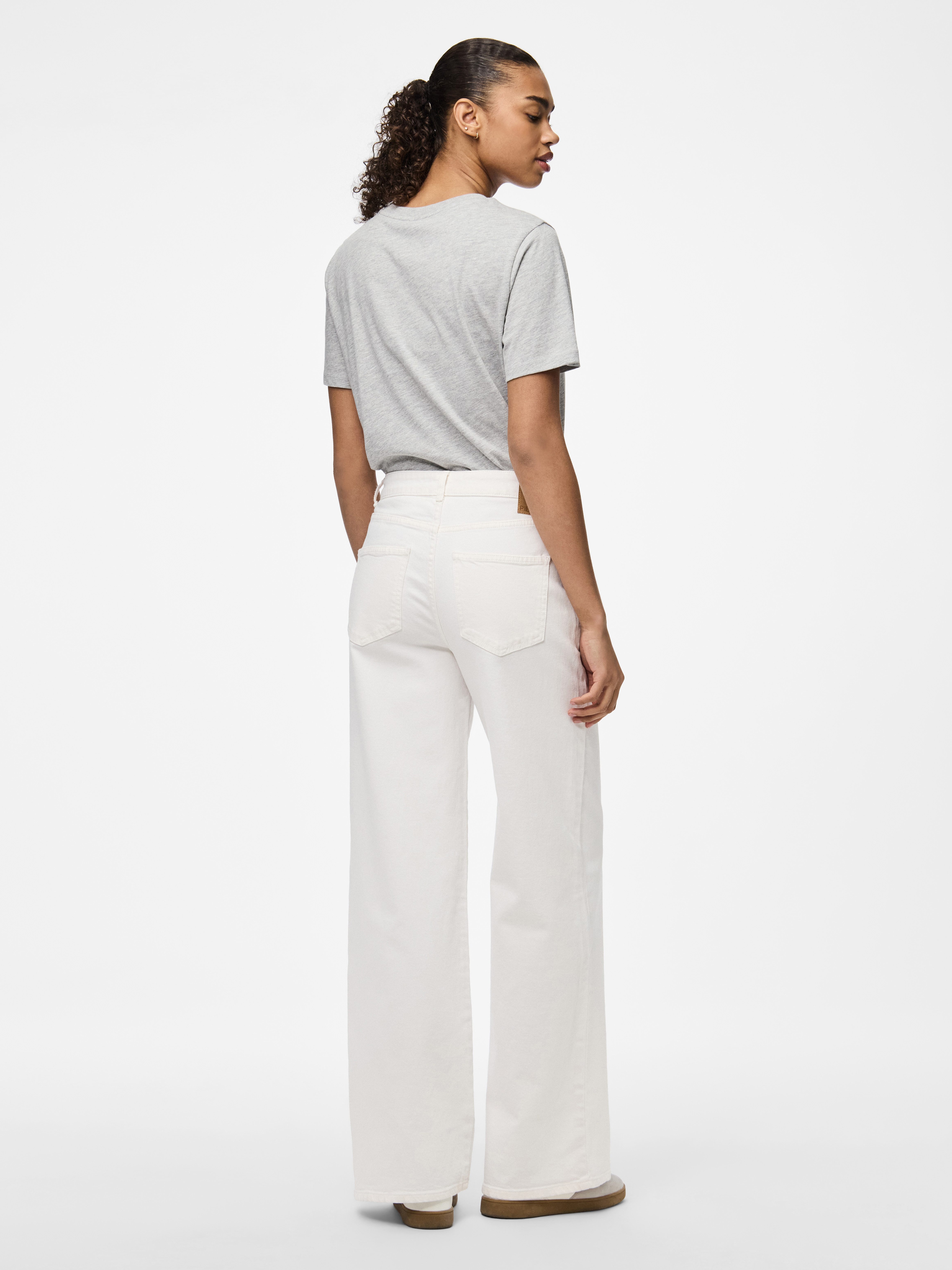 pieces High-waist jeans PCSELMA HW WIDE JEANS OD NOOS BC
