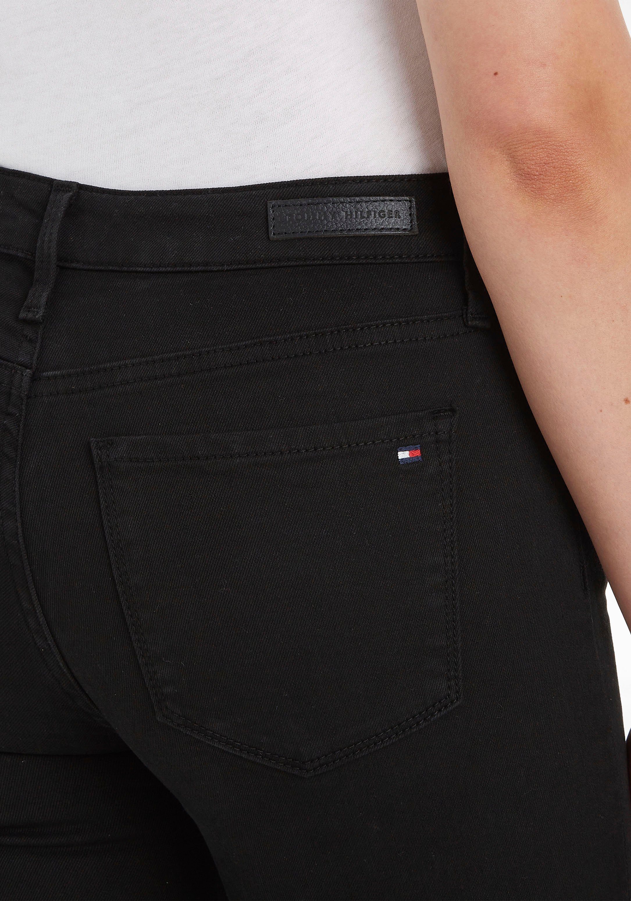 Tommy Hilfiger Skinny fit jeans HERITAGE COMO SKINNY RW met tommy hilfiger logo-badge (TH FLEX COMO SKINNY RW)