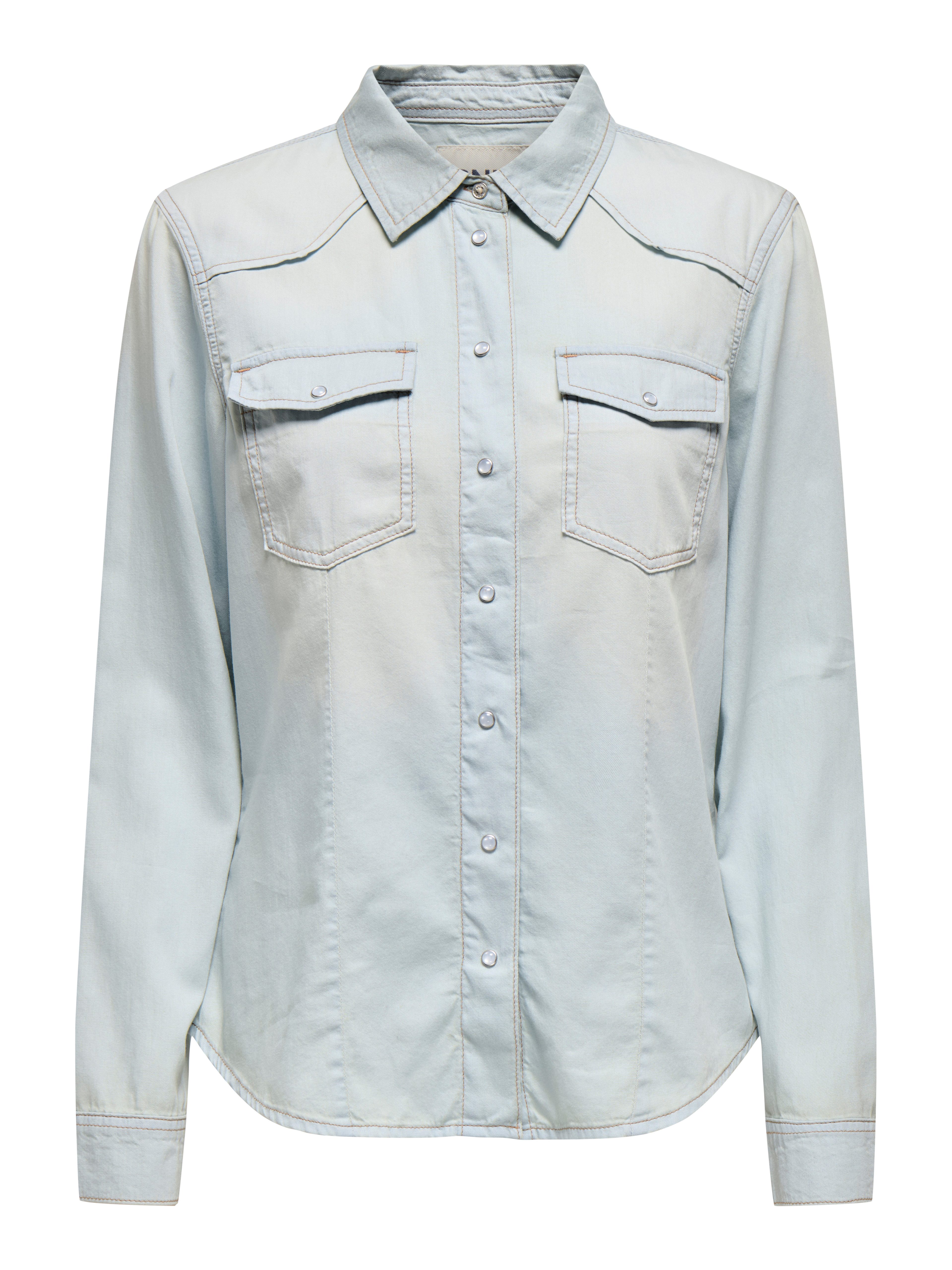 Only Jeans blouse ONLALICE REG SHIRT DNM BOX AKM
