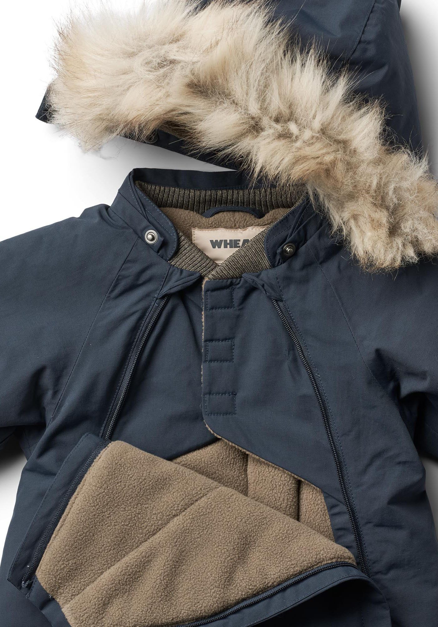 WHEAT Ski-overall Snowsuit Nickie Tech waterdicht, ademend en licht gewatteerd