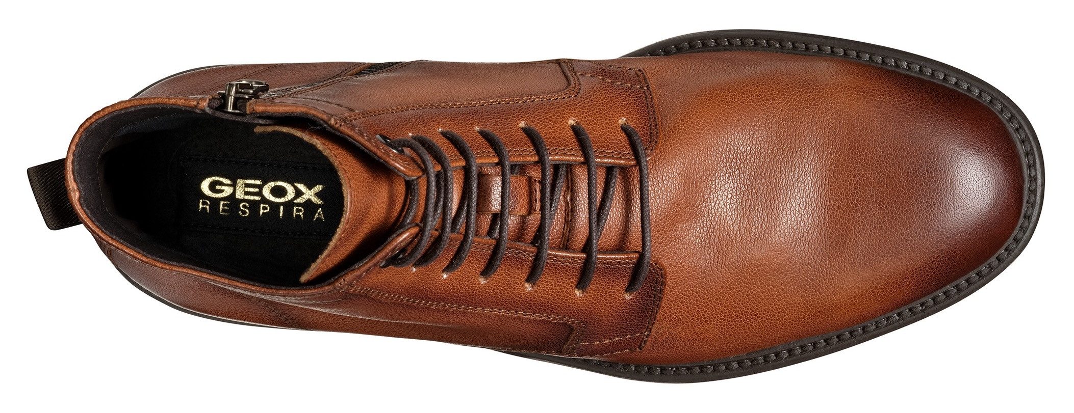 Geox Veterschoenen U TIBERIO D Zakelijke schoen, feest schoen met fijne blokhak