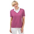 classic 2-in-1-shirt shirt (1-delig) rood