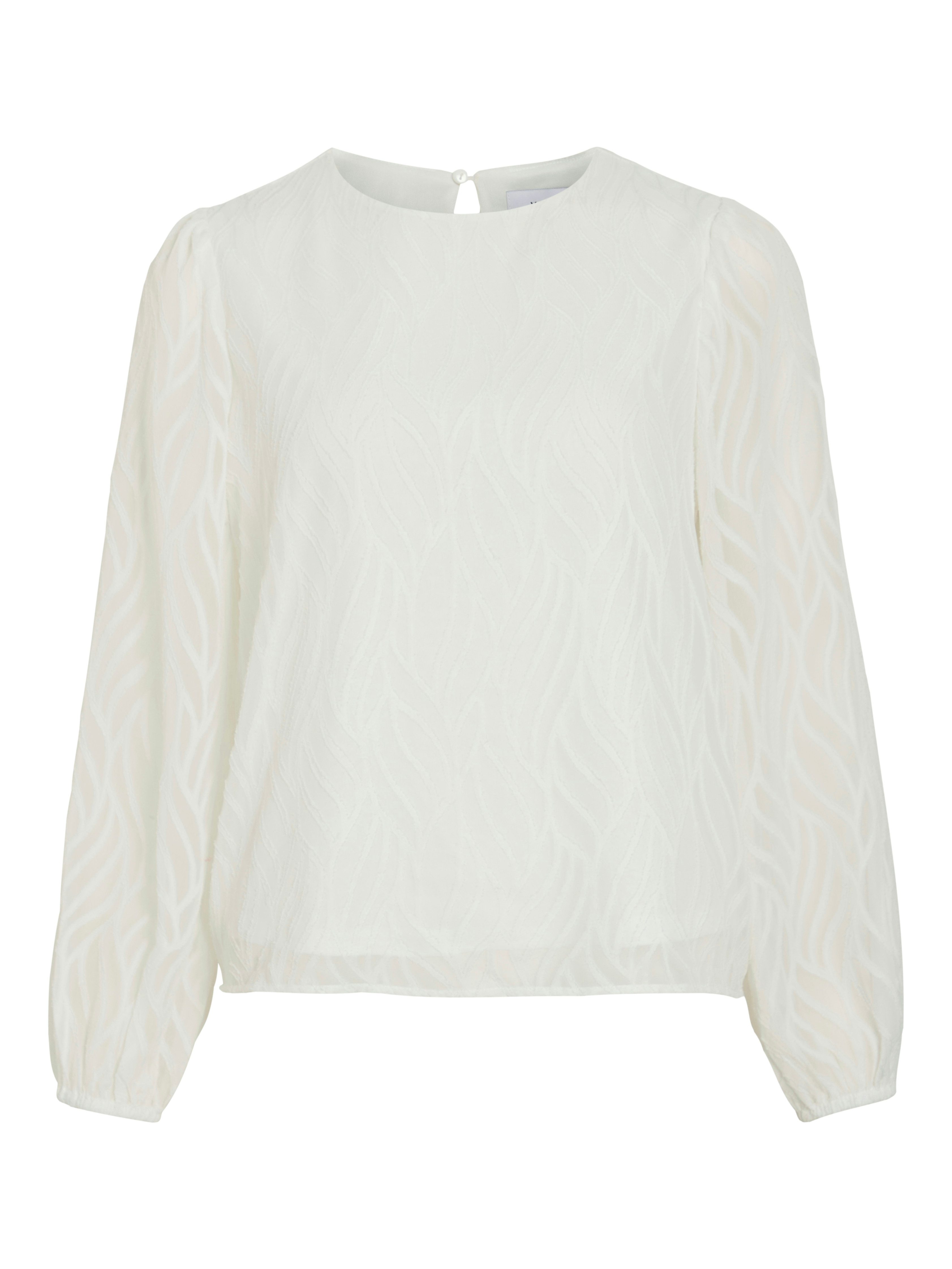 Vila Shirt VIMIKA O-NECK L/S TOP - NOOS