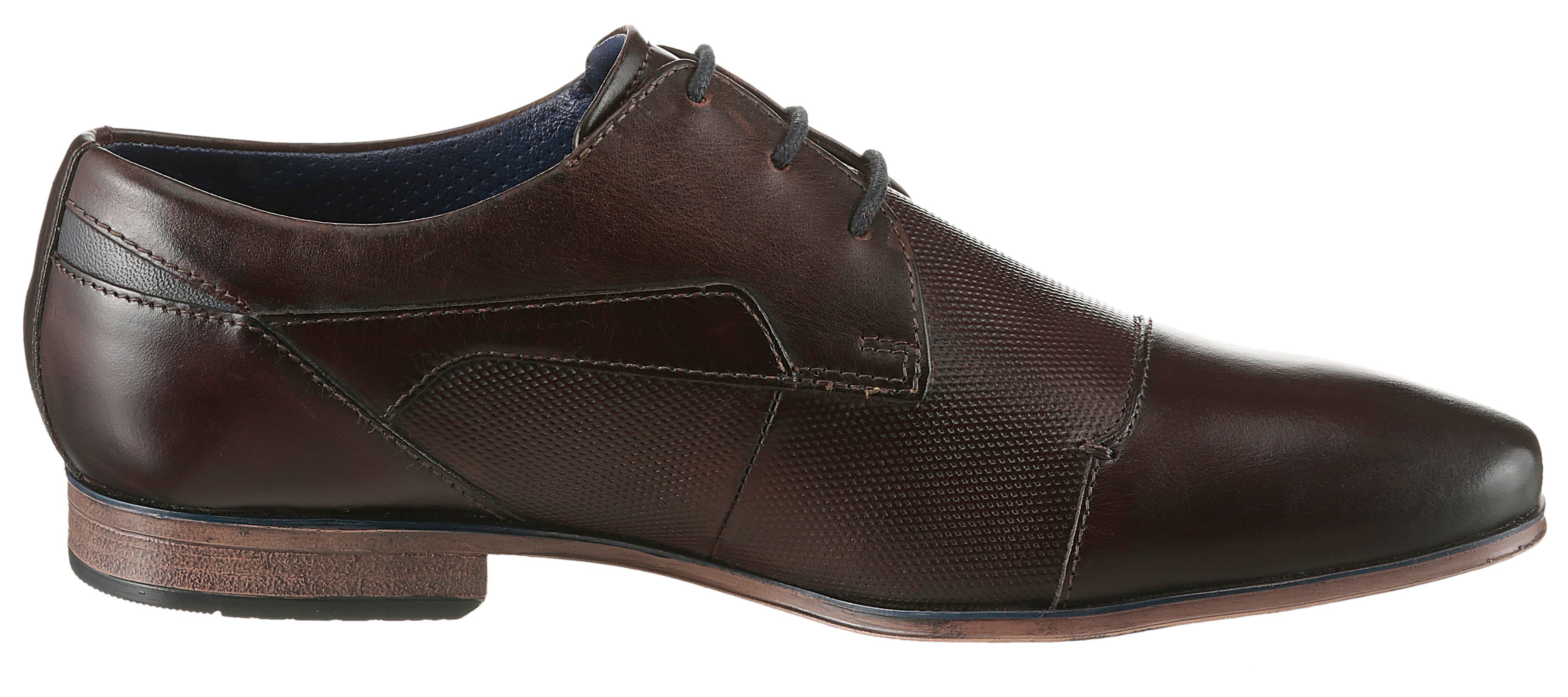 Bugatti Veterschoenen , avondschuh, businessschuh, feestdagenschuh met handafwerking