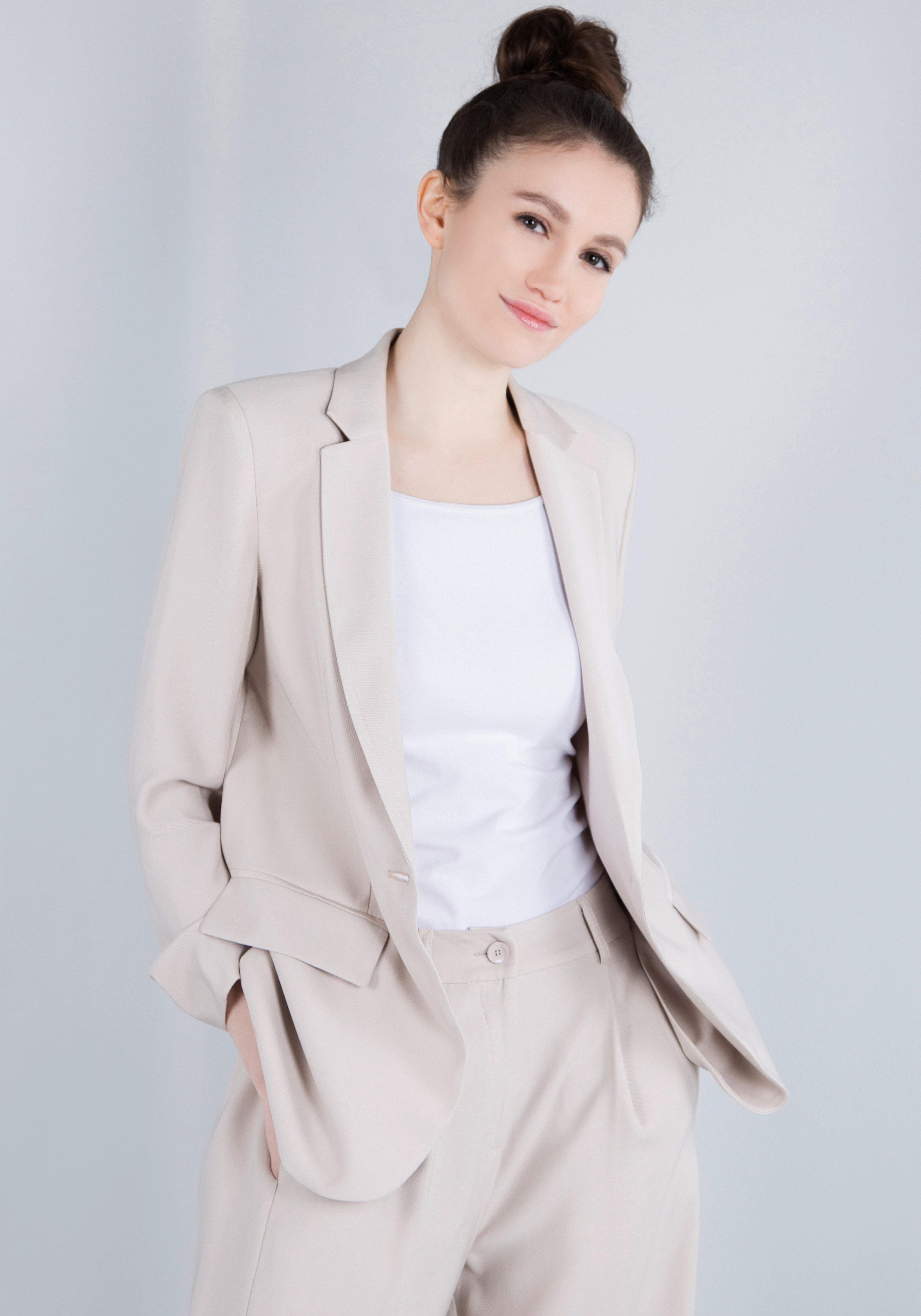 IMPERIAL Lange blazer Gepersonaliseerde Boyfriend Blazer