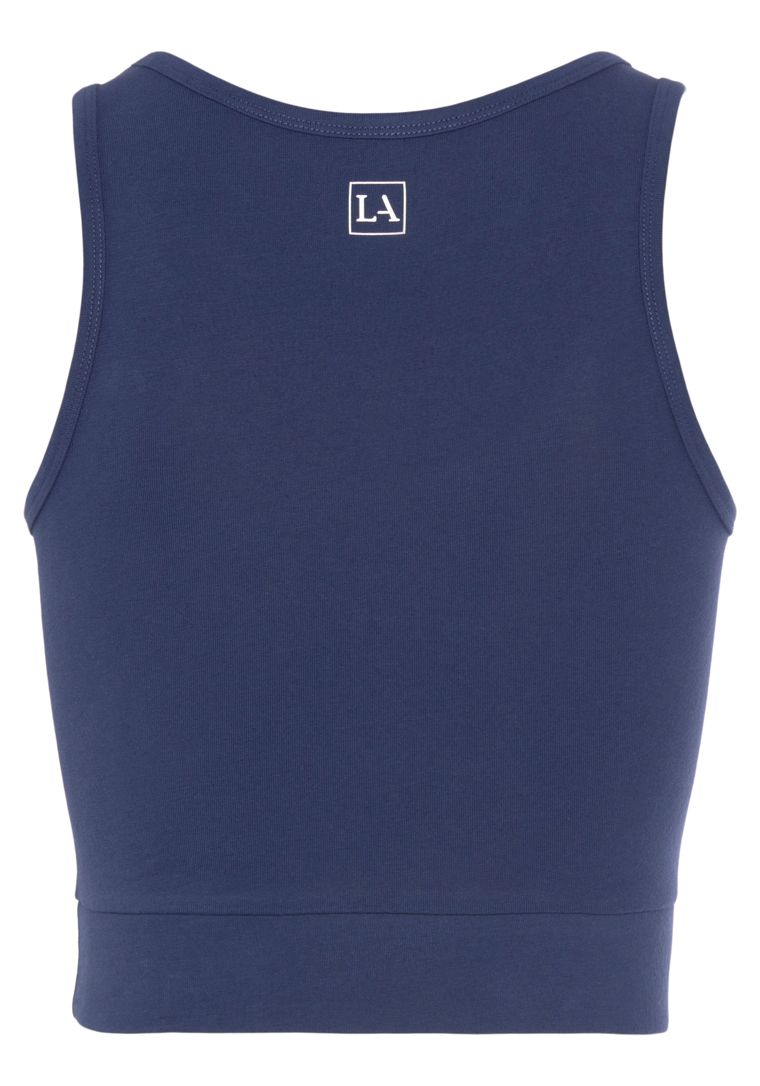 active by Lascana Sporttop Crop-top met brede bandjes