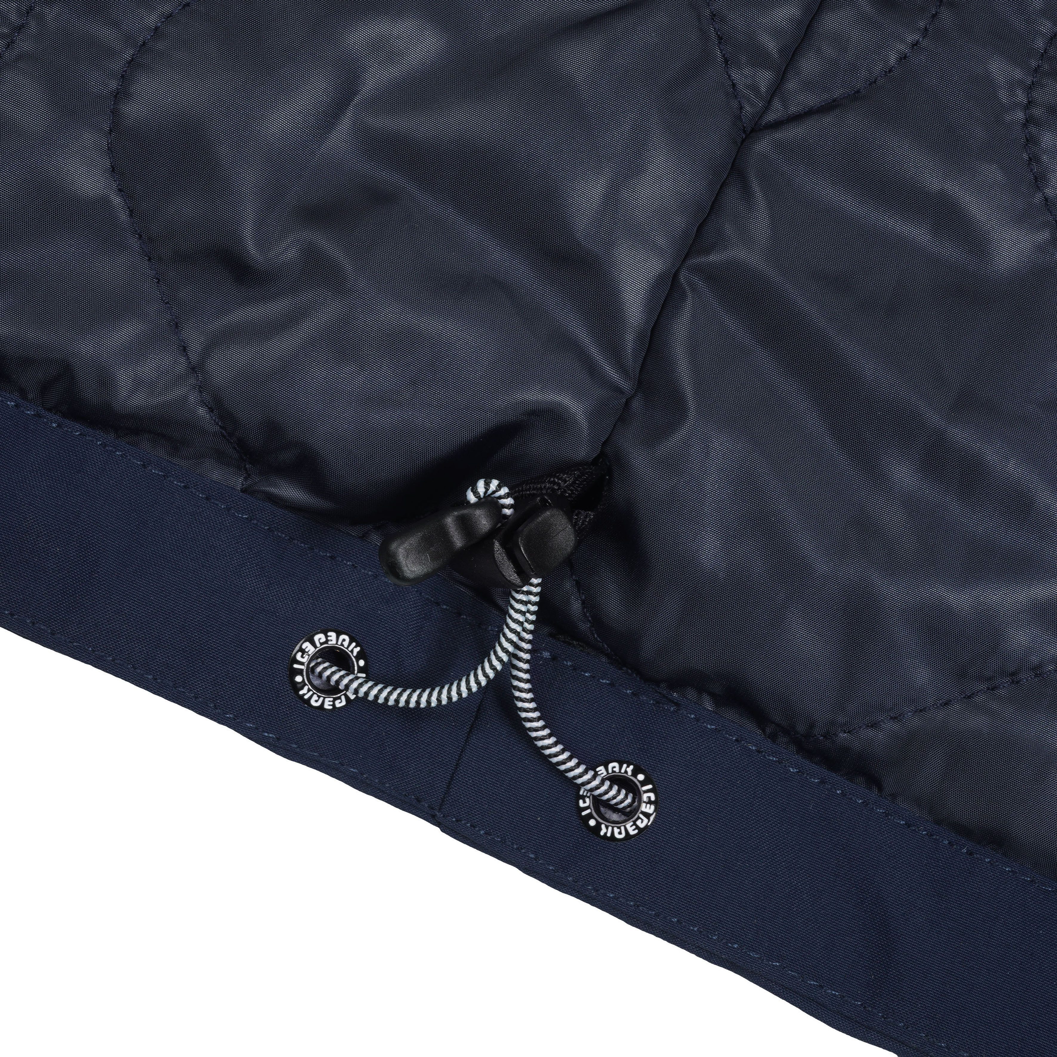 Icepeak Functioneel jack ALSTON met logo-teksten aan de capuchonkoord