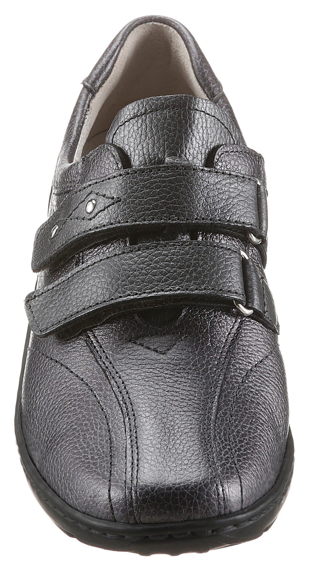 Waldläufer Klittenbandschoenen Henni Slipper, feestdagsschoen, comfortabele schoen met klittenband, H-breedte