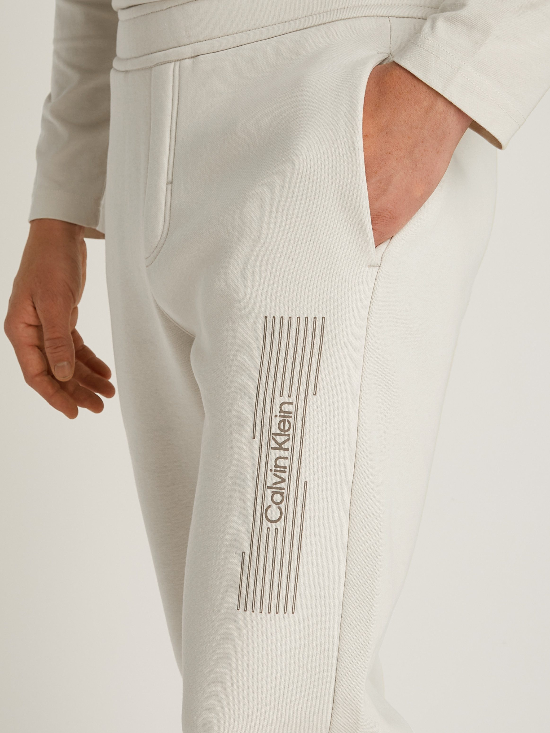 Calvin Klein Joggingbroek HORIZONTAL LOGO SWEATPANTS