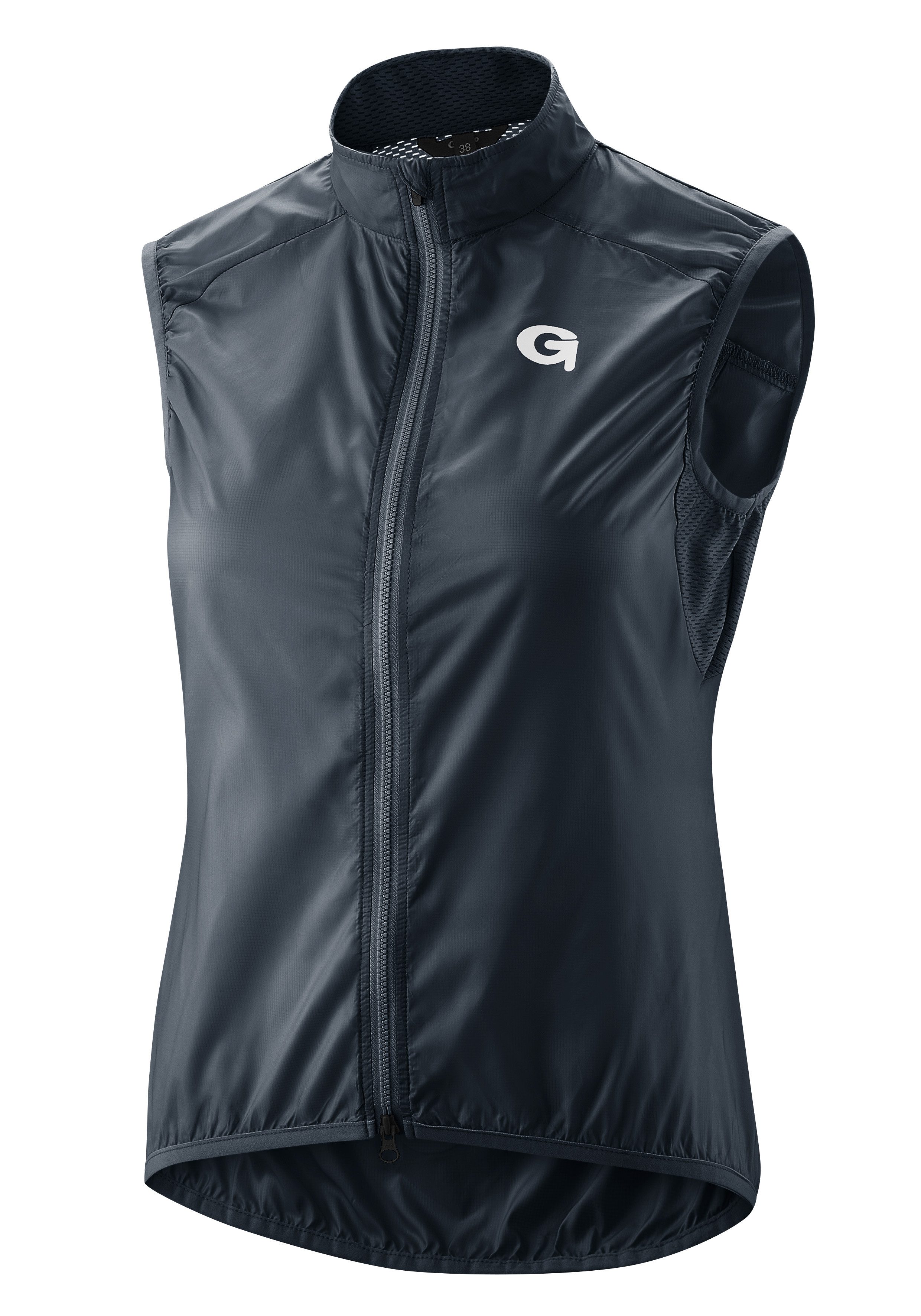 Gonso Functionele bodywarmer Road Vest Wind W Dames vest, ademend fietsvest, lichte windvest, tight fit